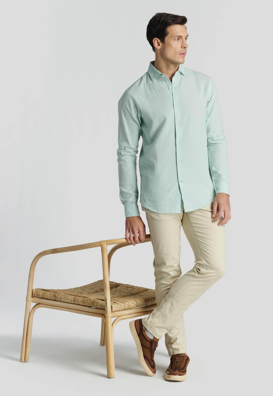 Camisa Koln Heritage Aqua-4