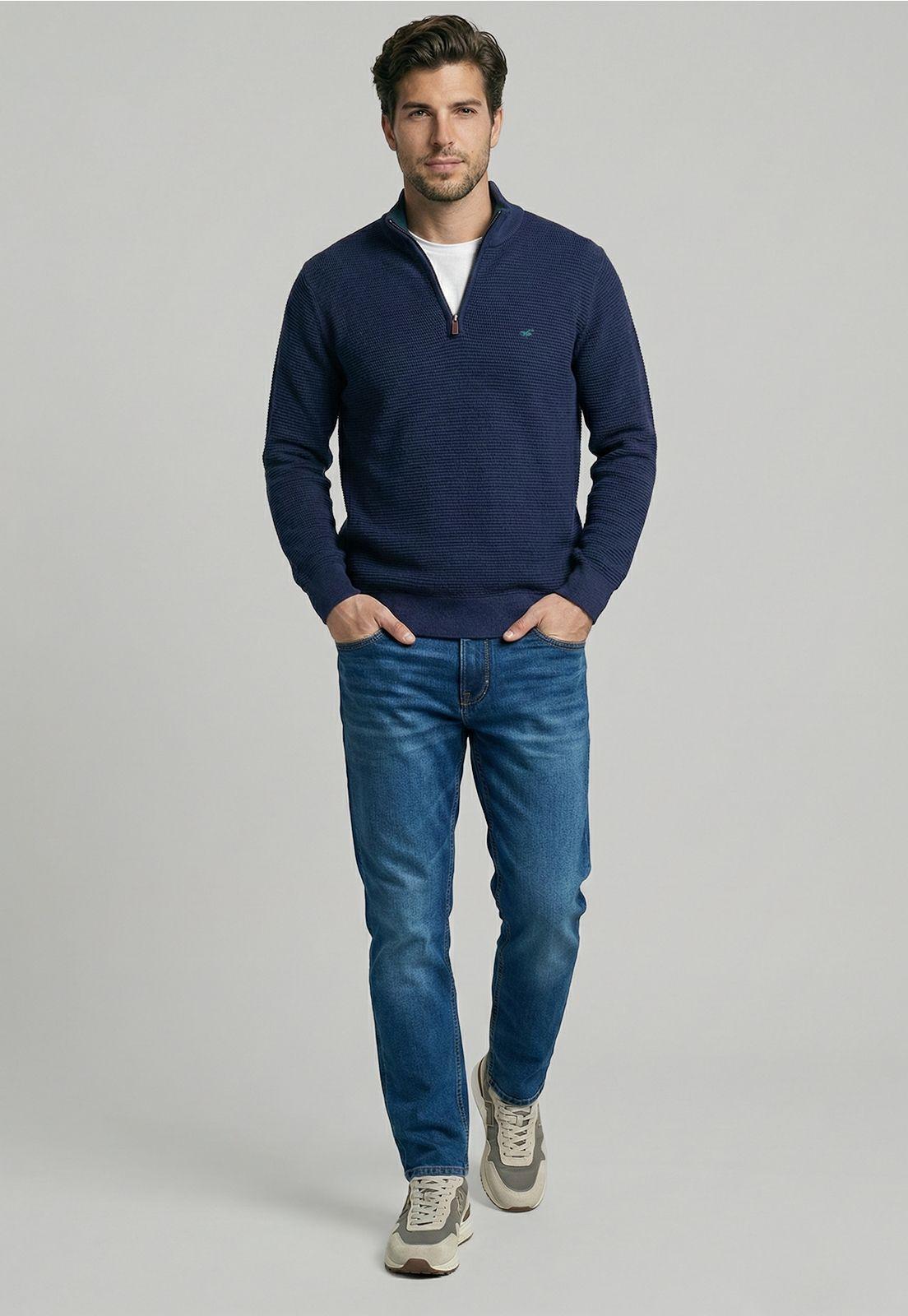 Sweater Navy Baytown-1
