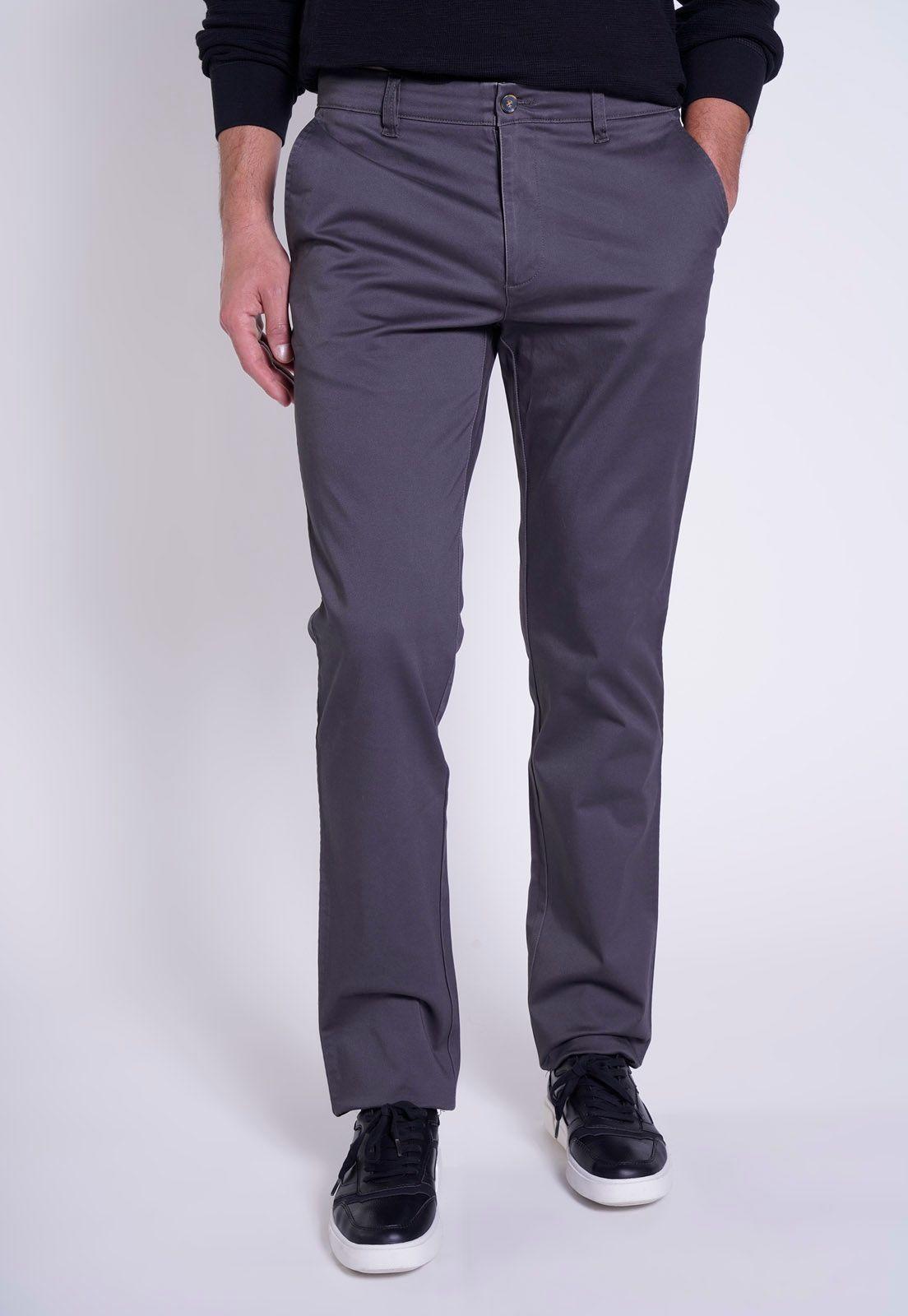 PANTALÓN BAGNEAUX REGULAR DK. GREY-0