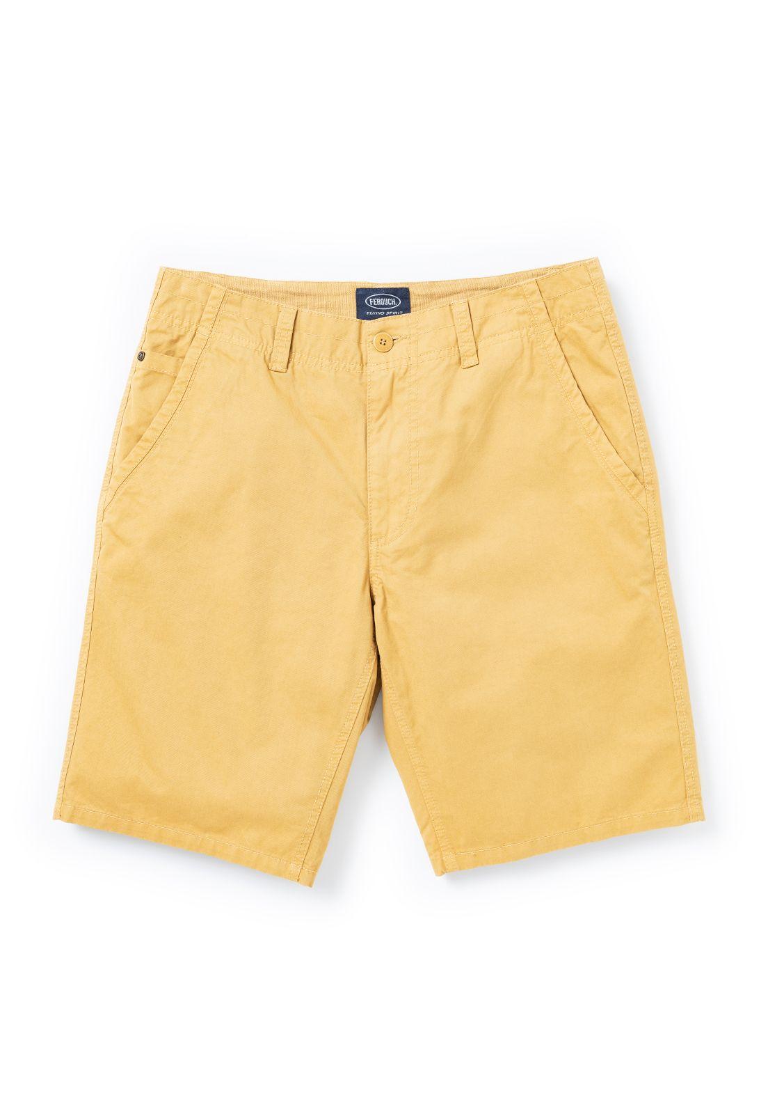 Bermuda Garment Dyed Mustard-4