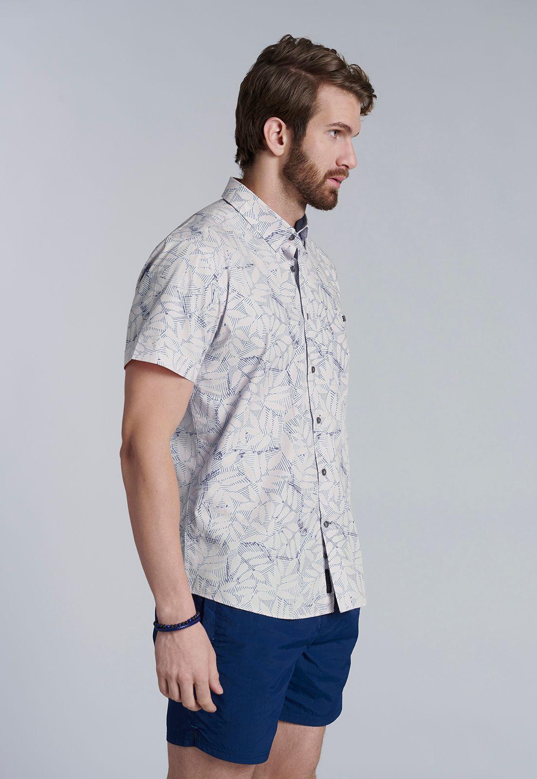 Camisa Estampada Nevada Fj Navy-0