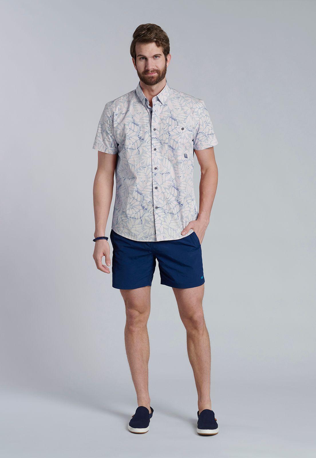 Camisa Estampada Nevada Fj Navy-1