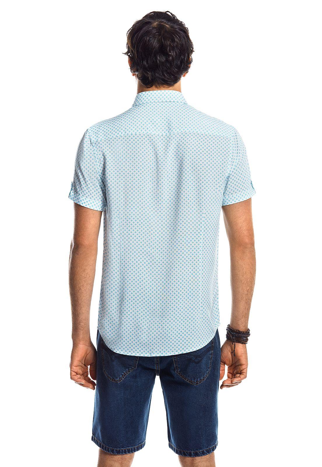 CAMISA MANGA CORTA ESTAMPADA LOS ÁNGELES DK ICE-2