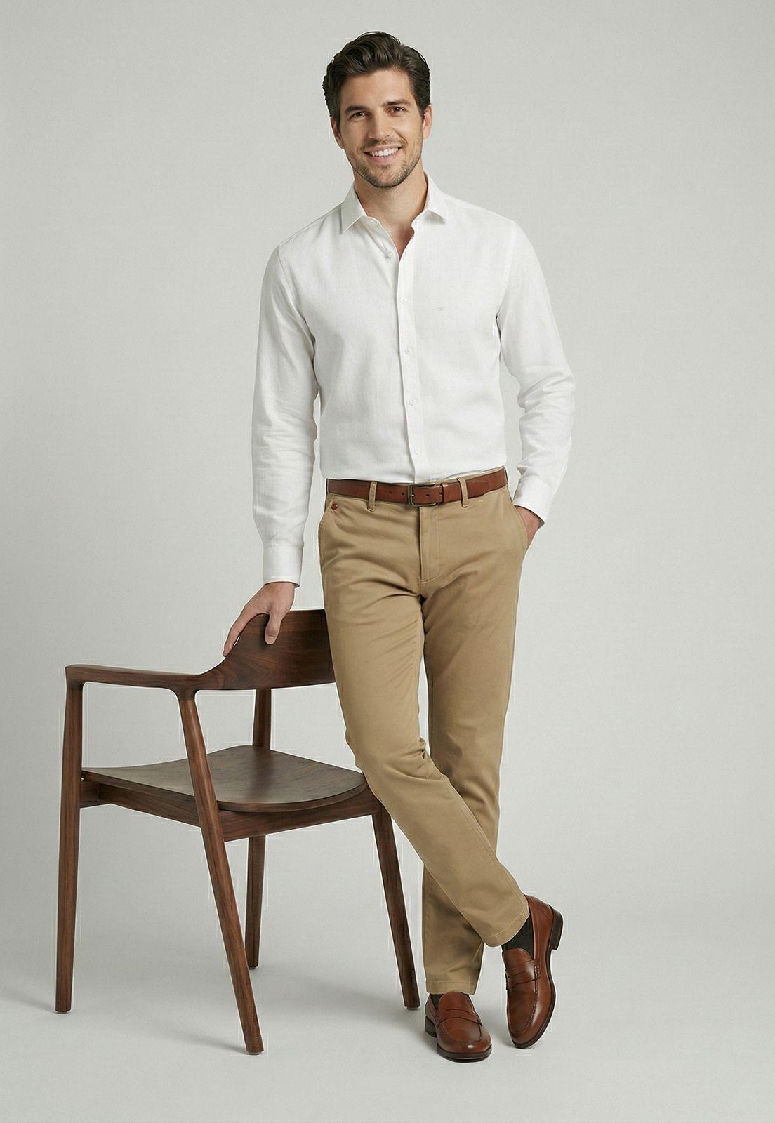 Pantalón Lowell Khaki-4