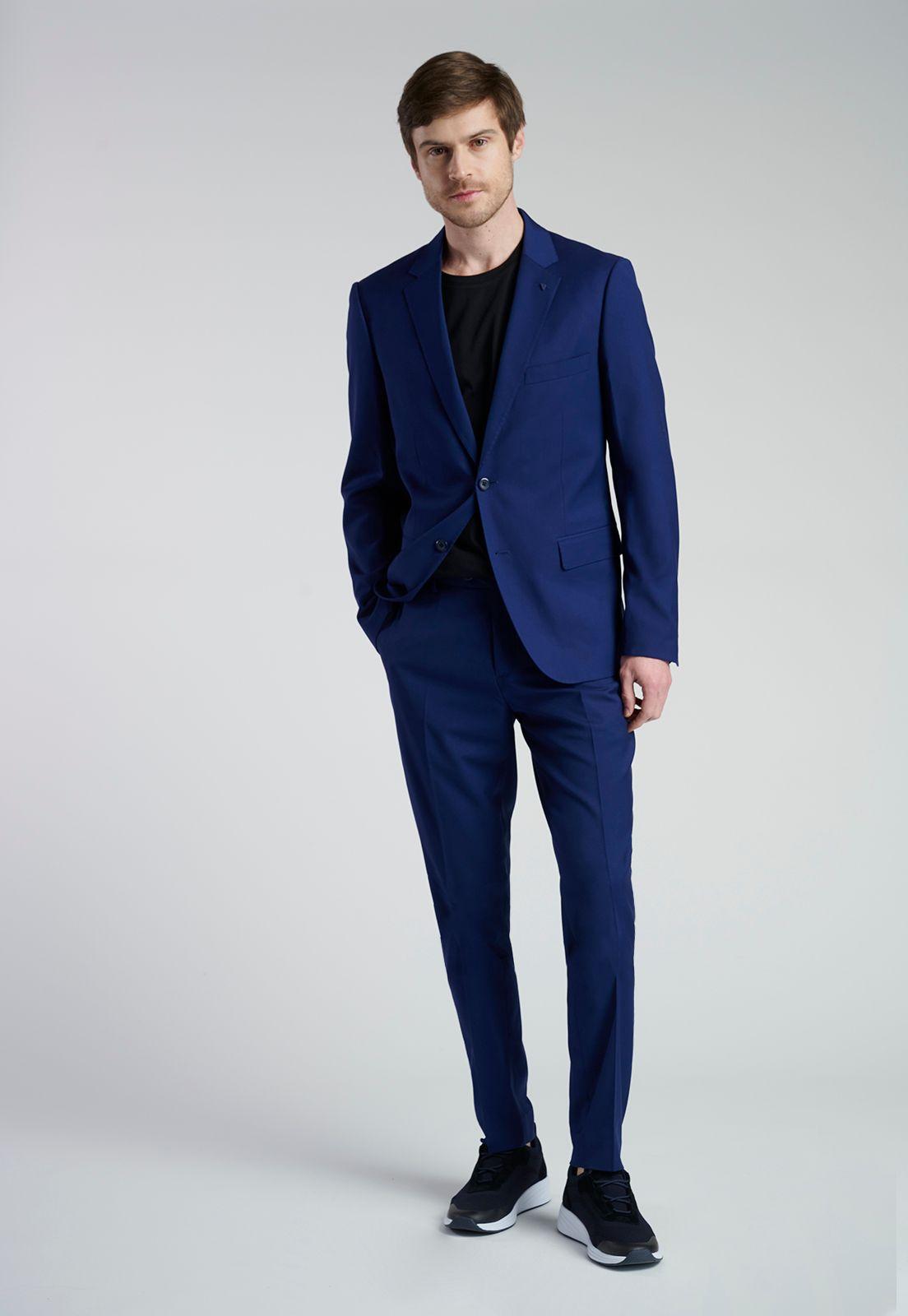 Blazer Suit  Cologne Deep Blue-1