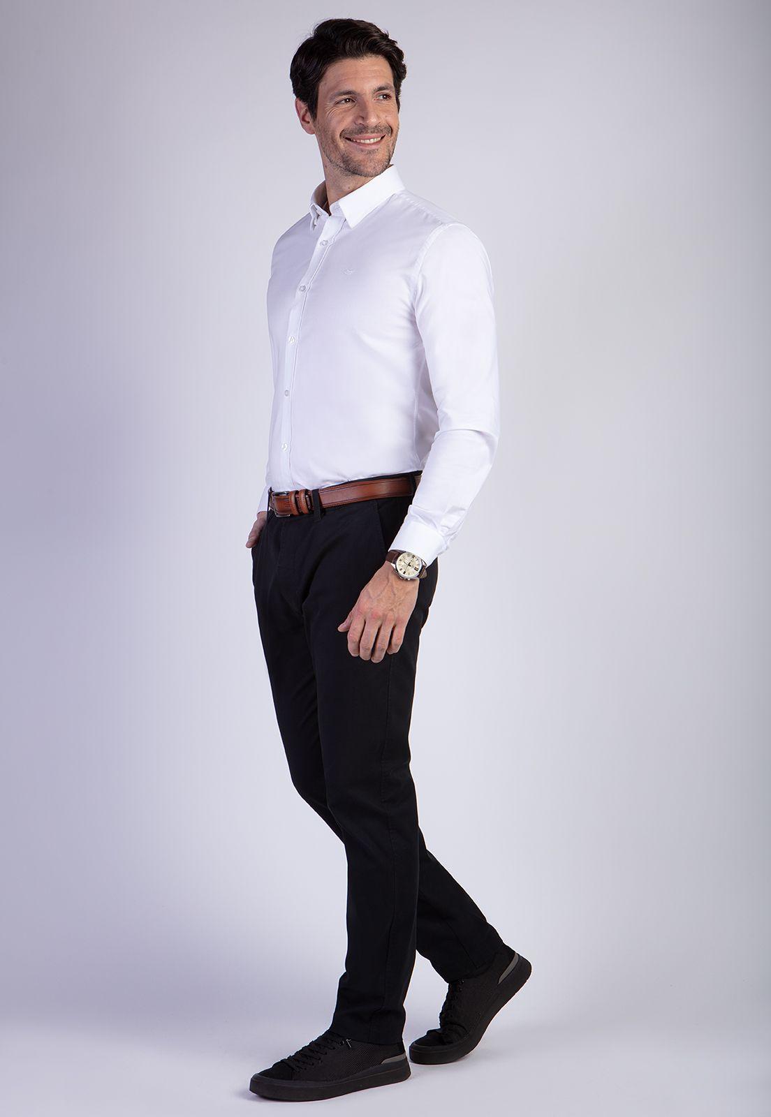 Pantalón Twill Black Slim L/33-2