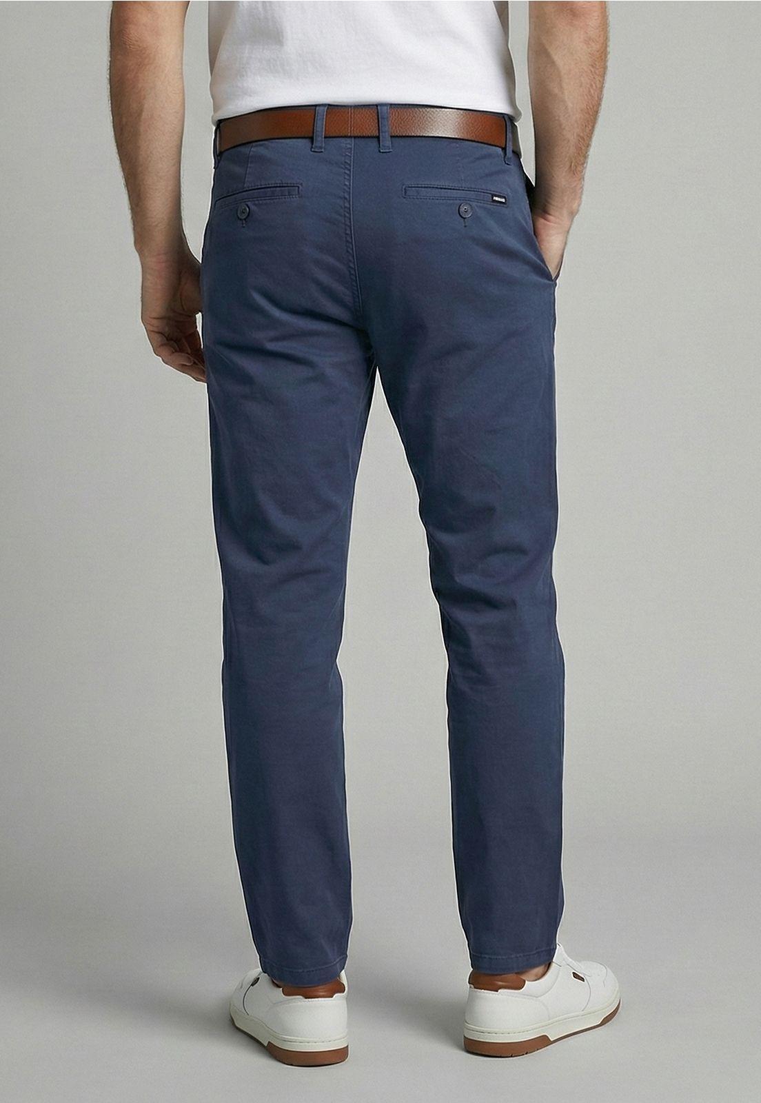 Pantalón Slim Twill L/31 Steel-3