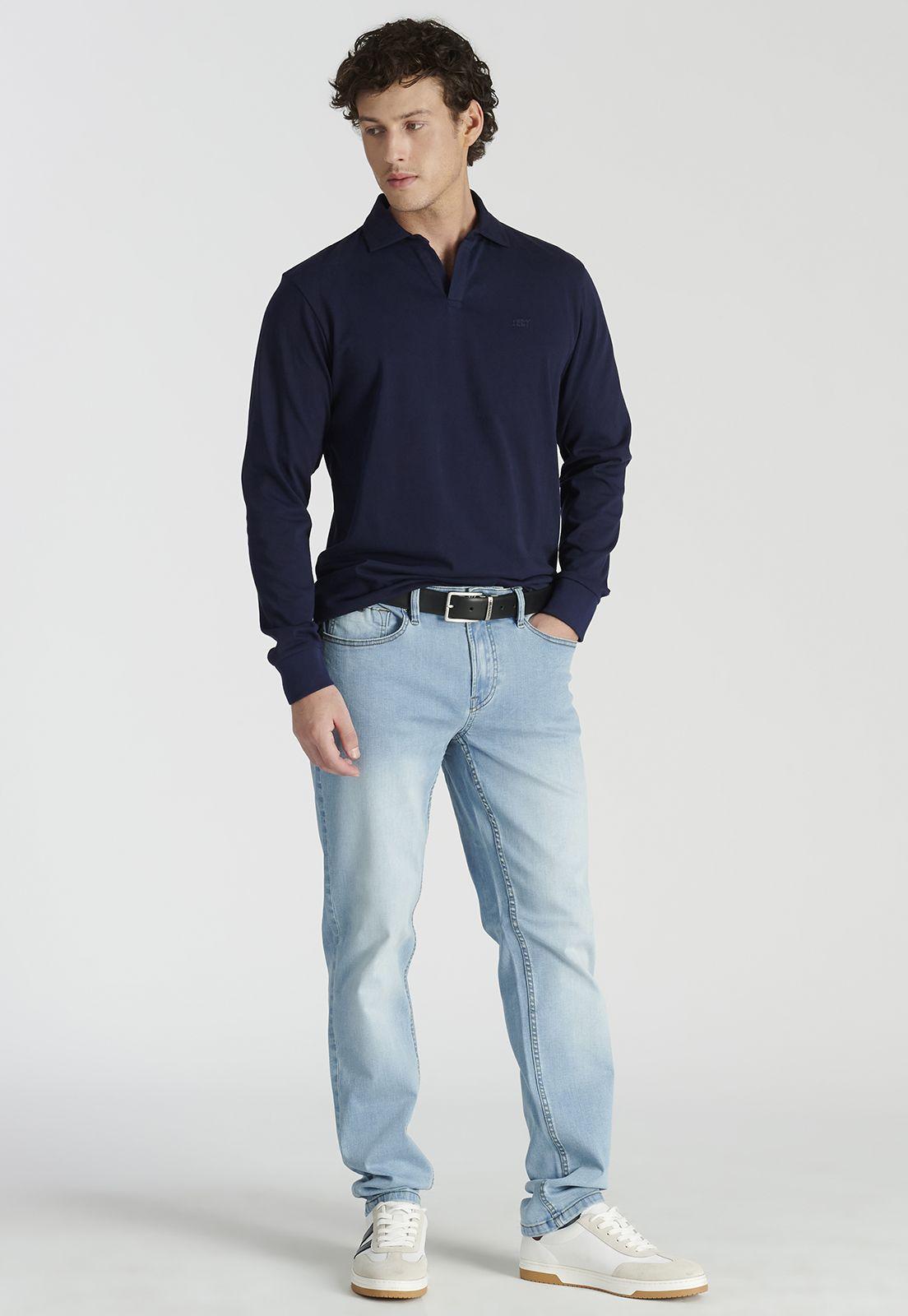 Polera Polo Mallorca Heritage Jeans-1