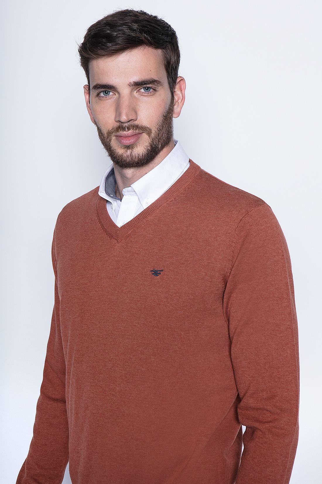 Melange Sweater Smart Casual L/S-2