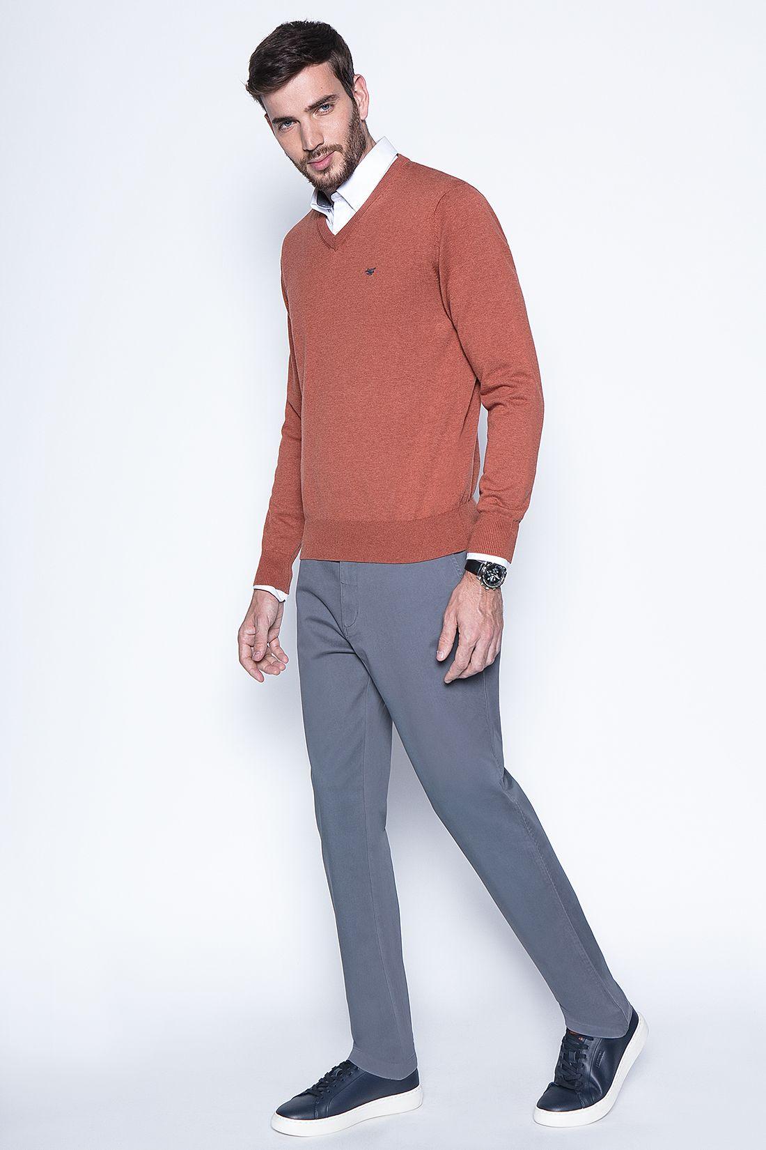Melange Sweater Smart Casual L/S-3