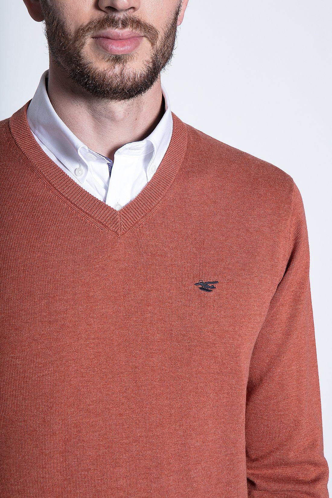 Melange Sweater Smart Casual L/S-4