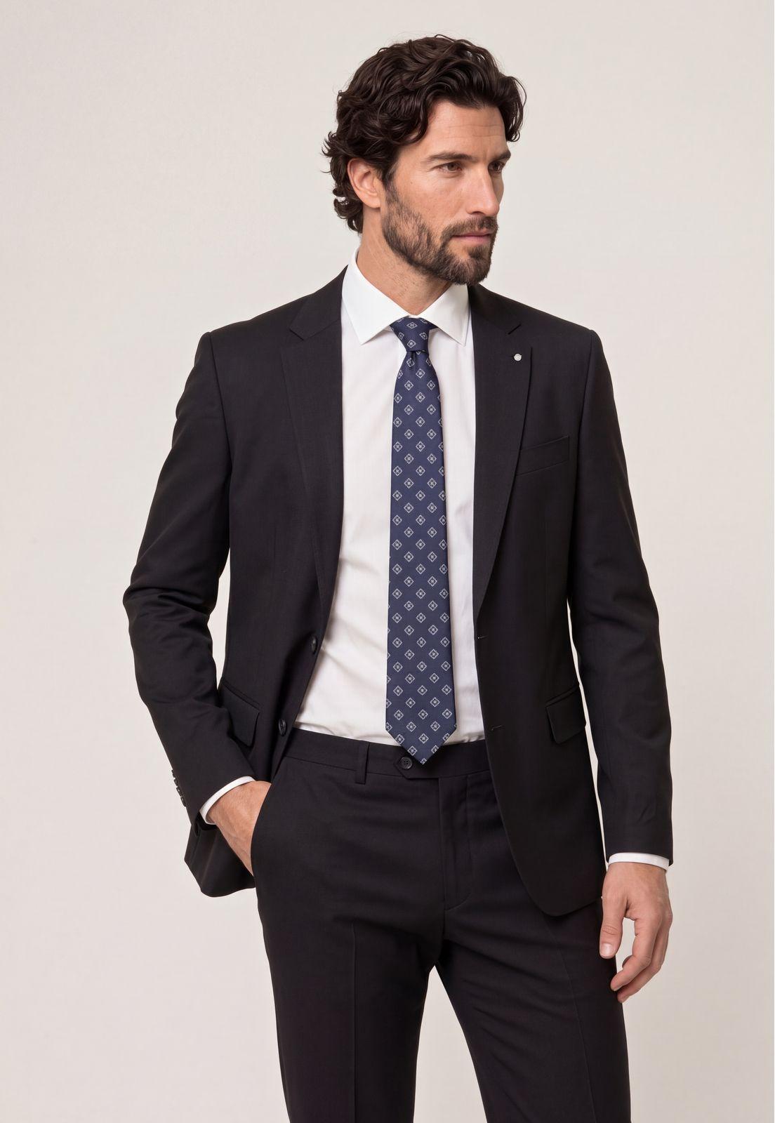 Blazer Suit Black Cincinnati-0