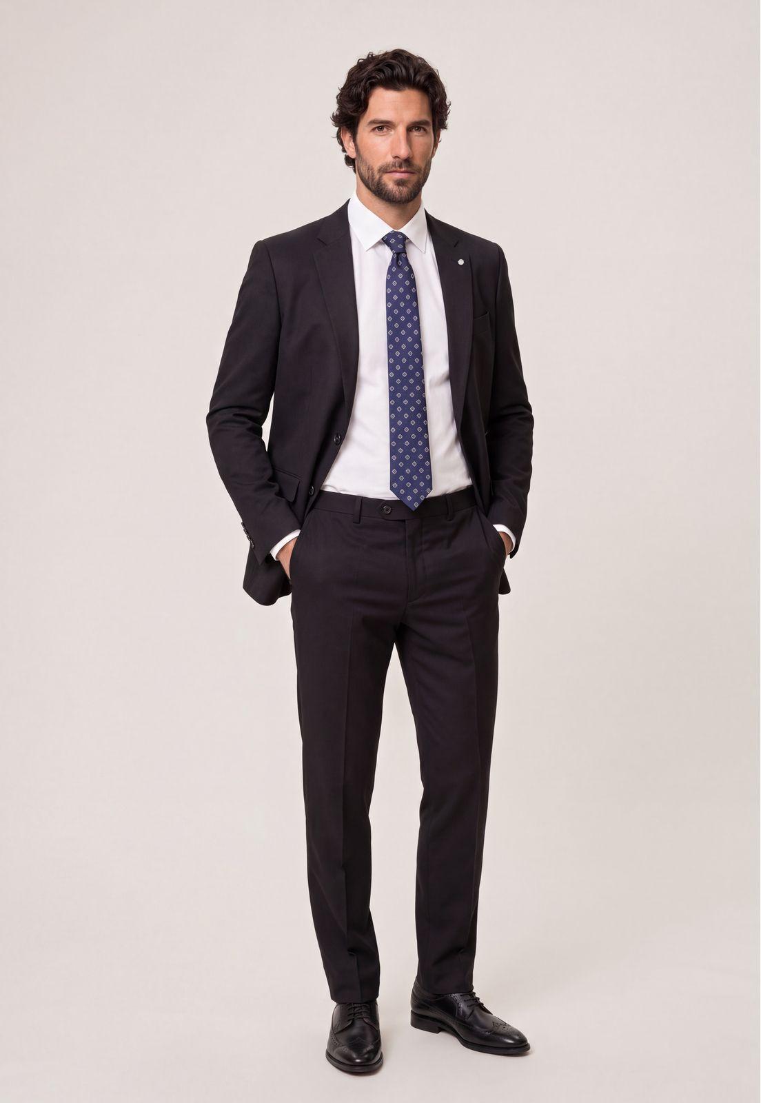 Blazer Suit Black Cincinnati-1