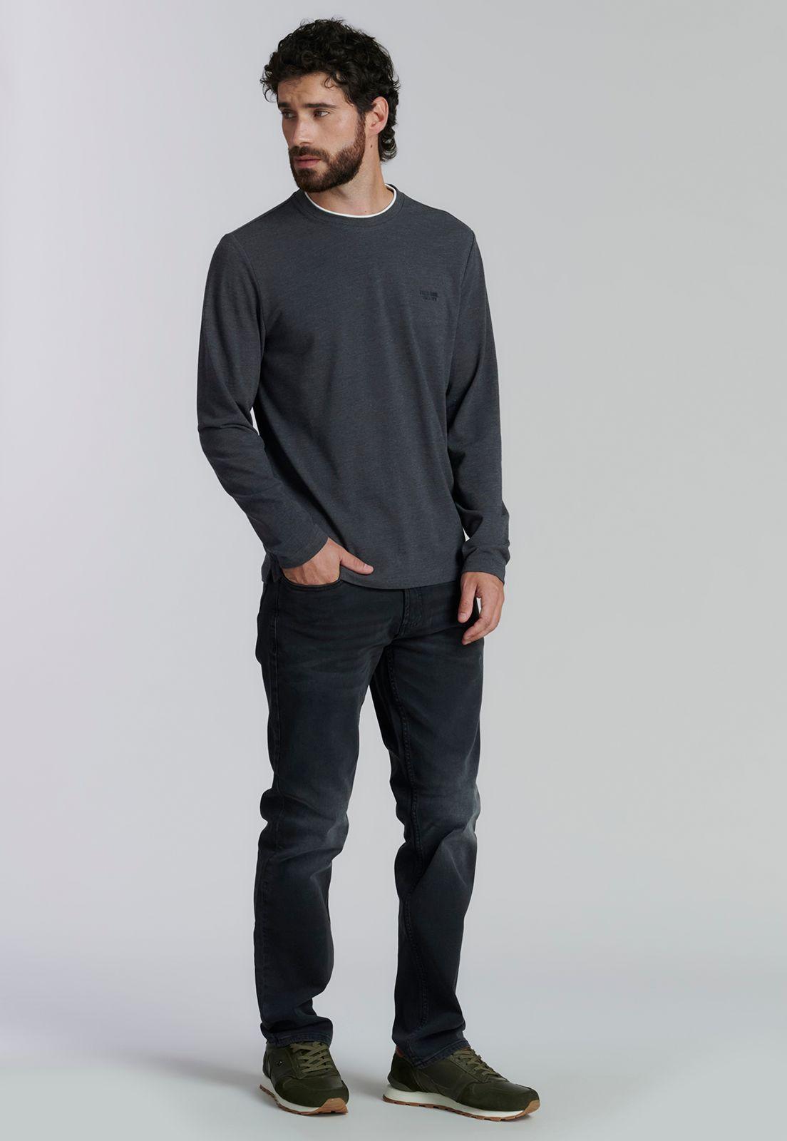 Polera Hoboken Fjs Graphito Melange-1