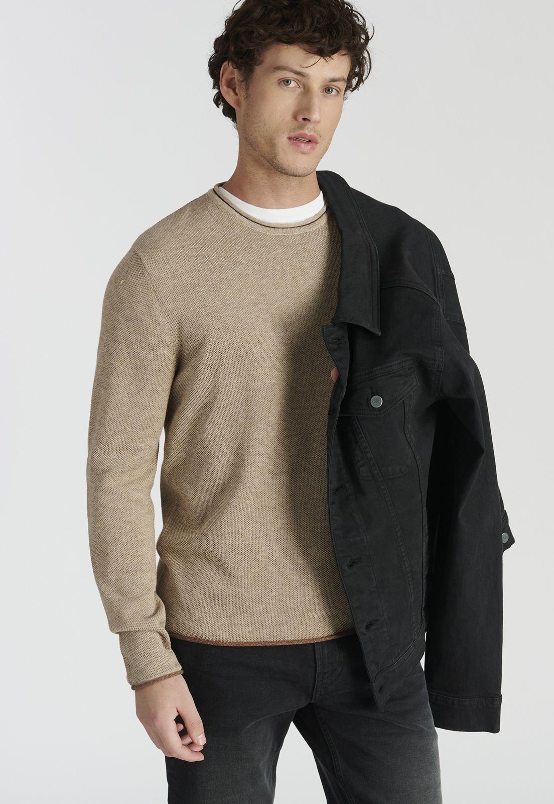 Sweater Niza Avant-Garde Camel Melange-4