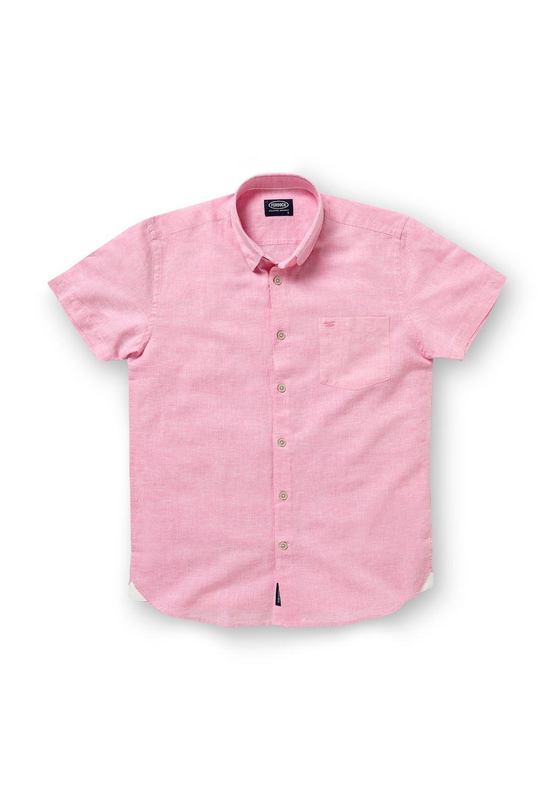 Camisa Manga Corta Sport Atlanta Pink-4