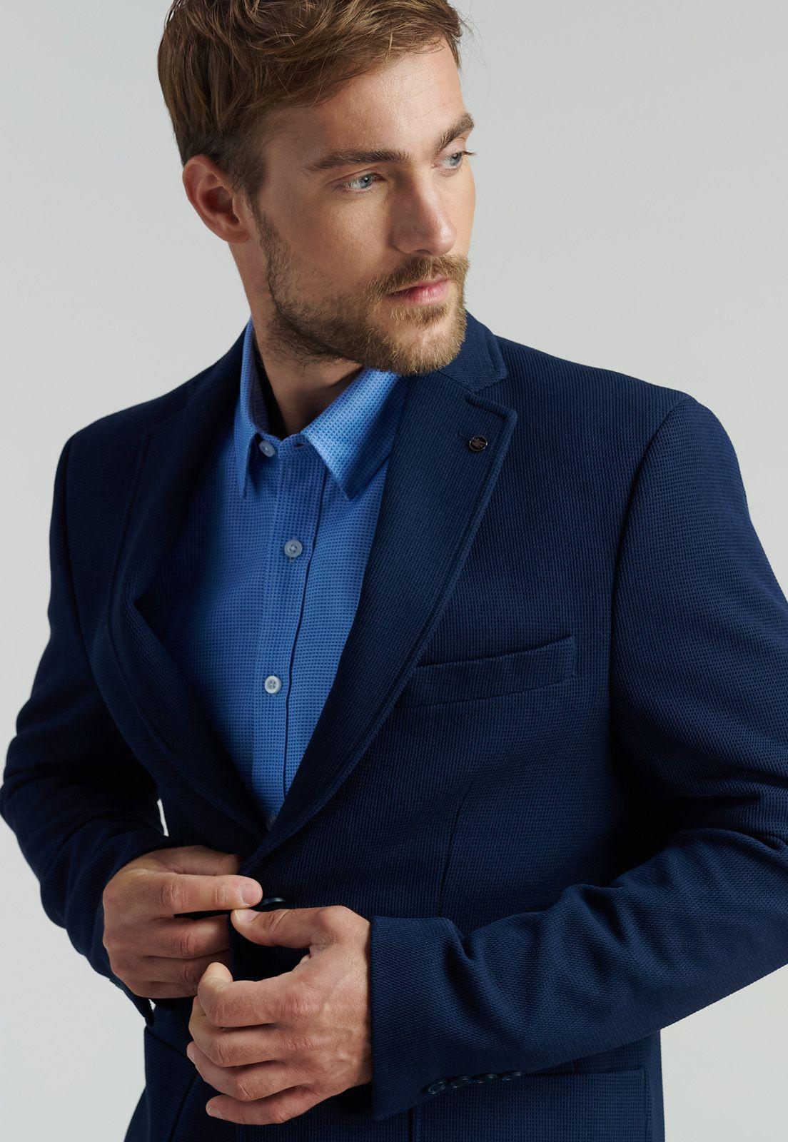 Blazer Savannah Smart Casual Navy-2
