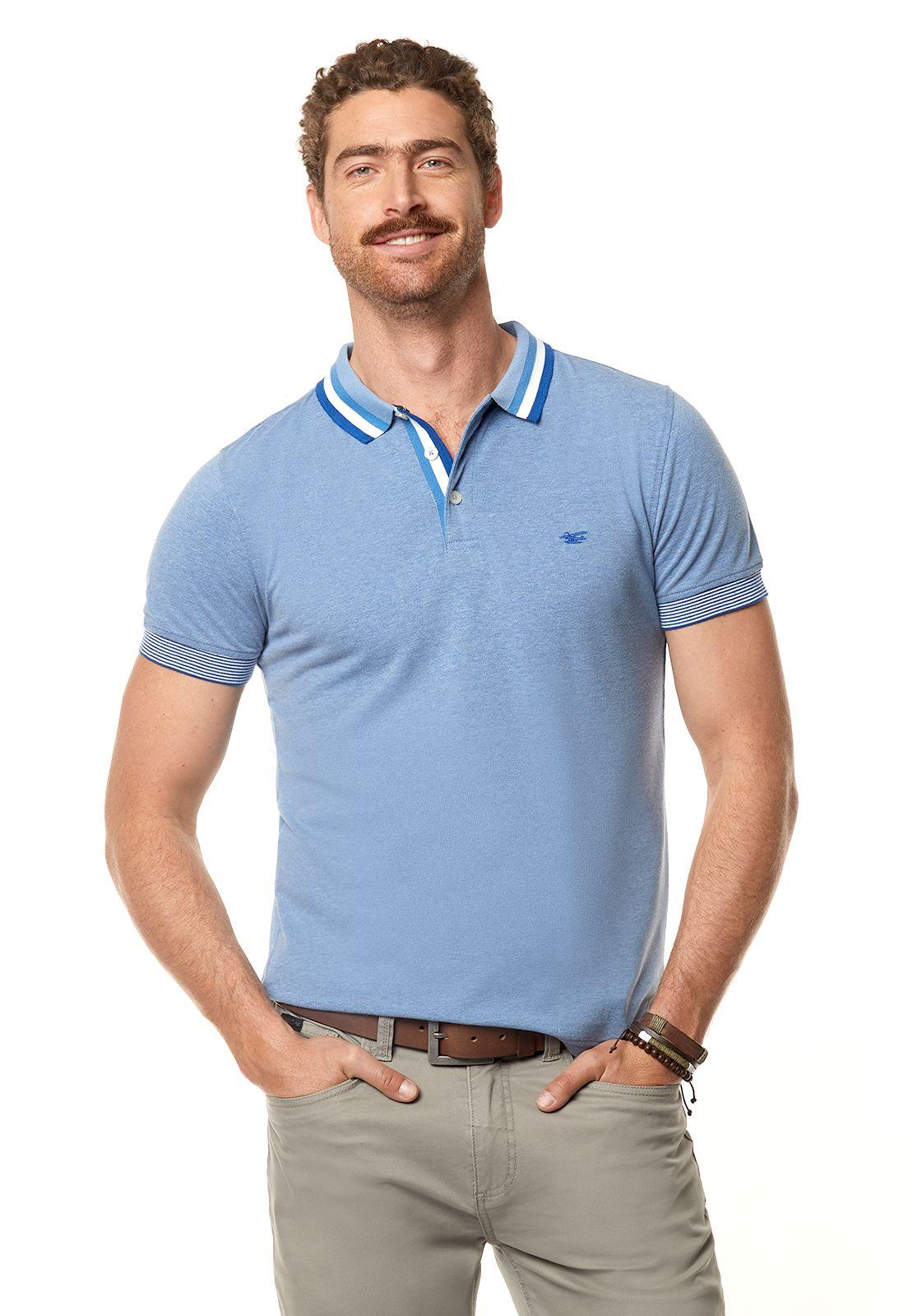 Polera Polo Vermont Sky Melange-0