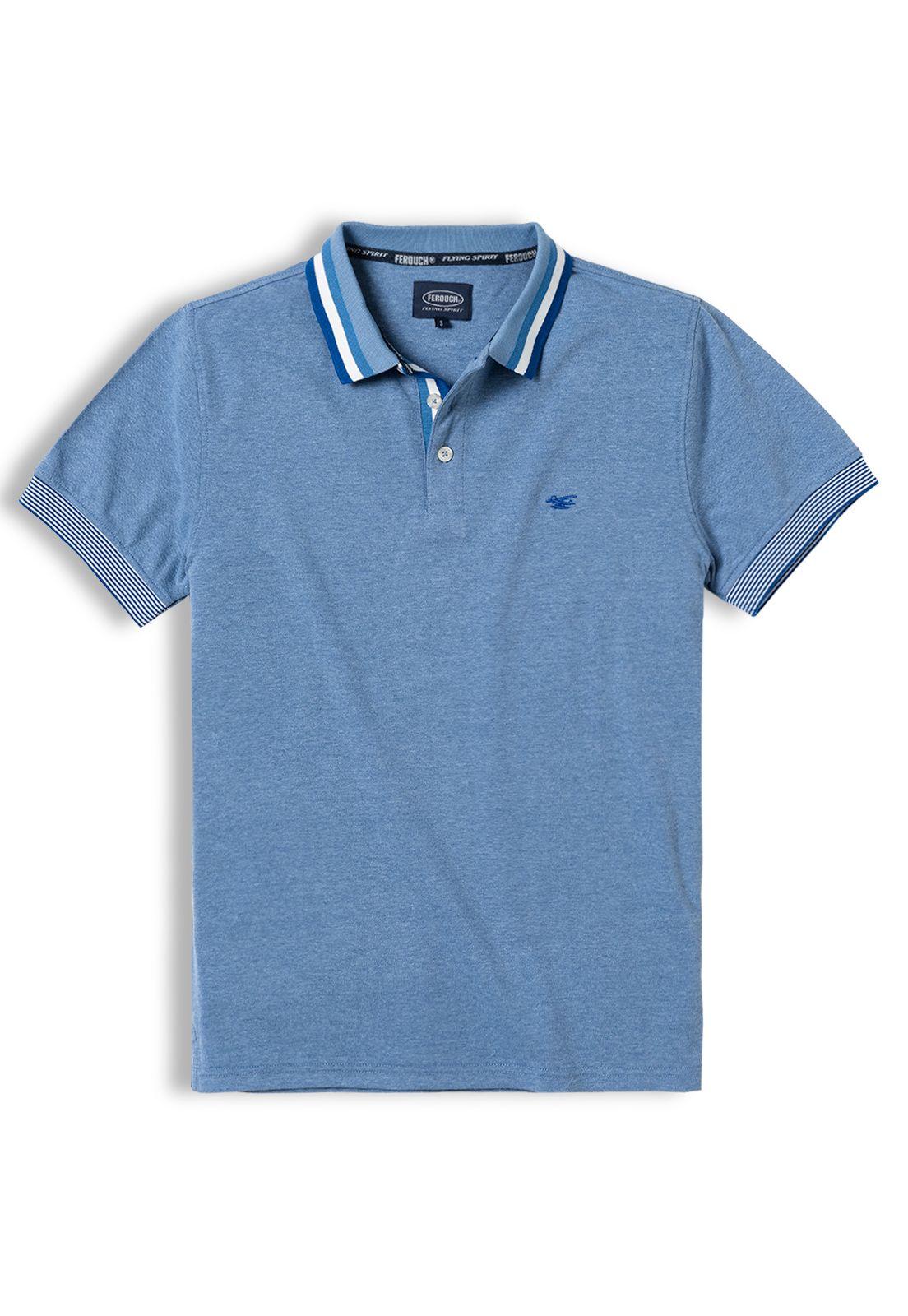 Polera Polo Vermont Sky Melange-4