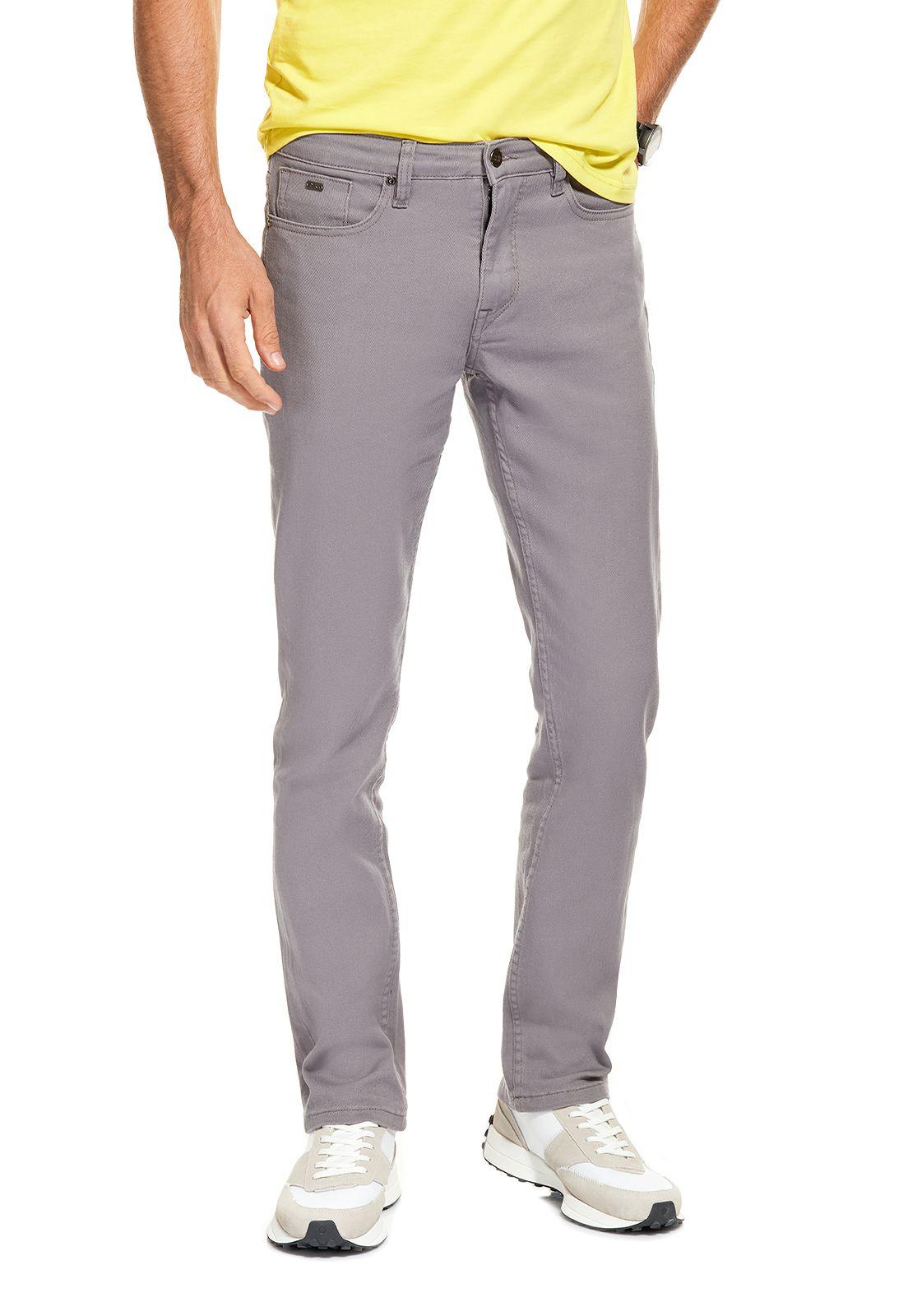 PANTALÓN 5 BOLSILLOS COTTON ALBERES GREY-1