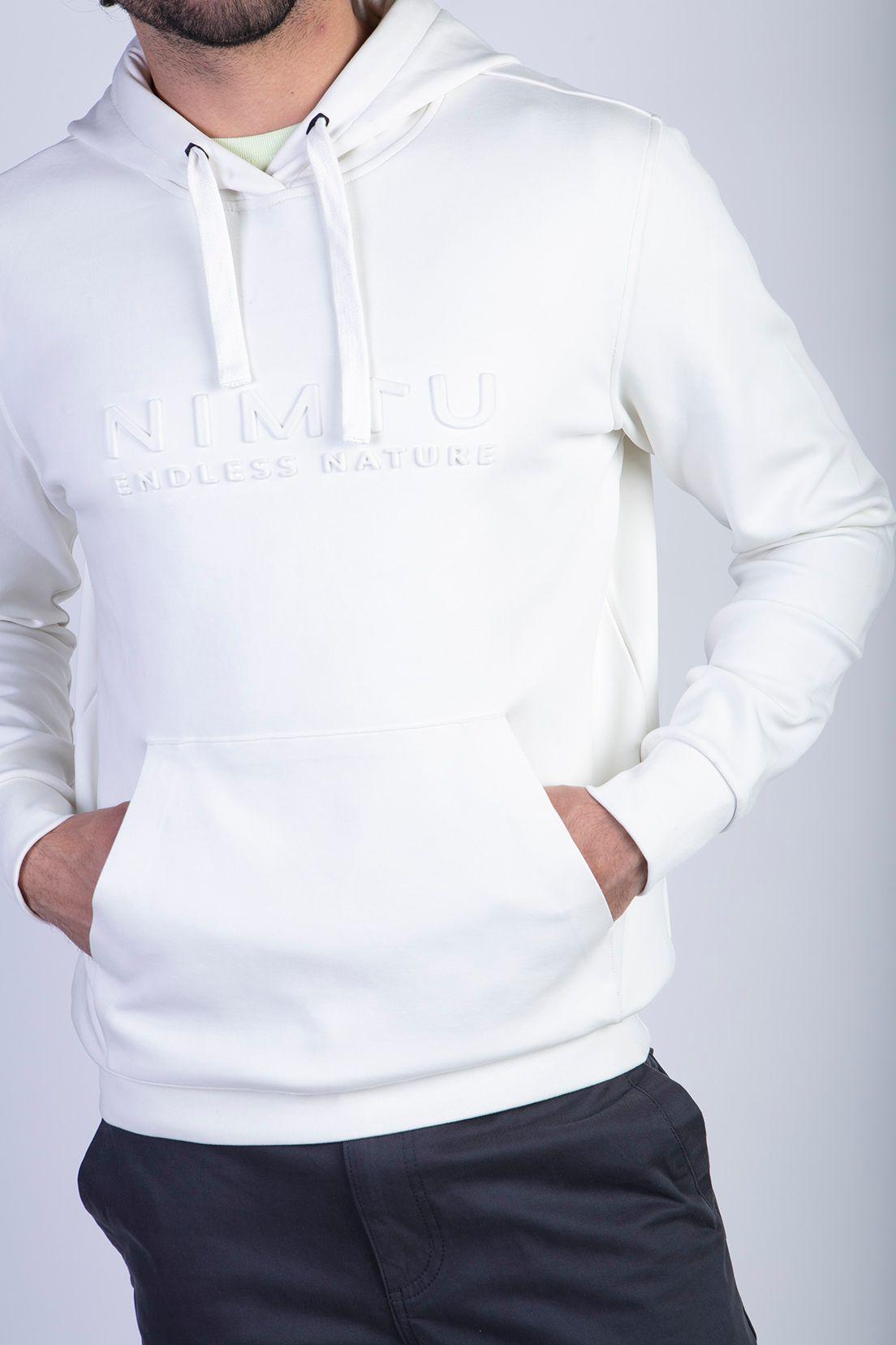 Hoodie Tolten White-2