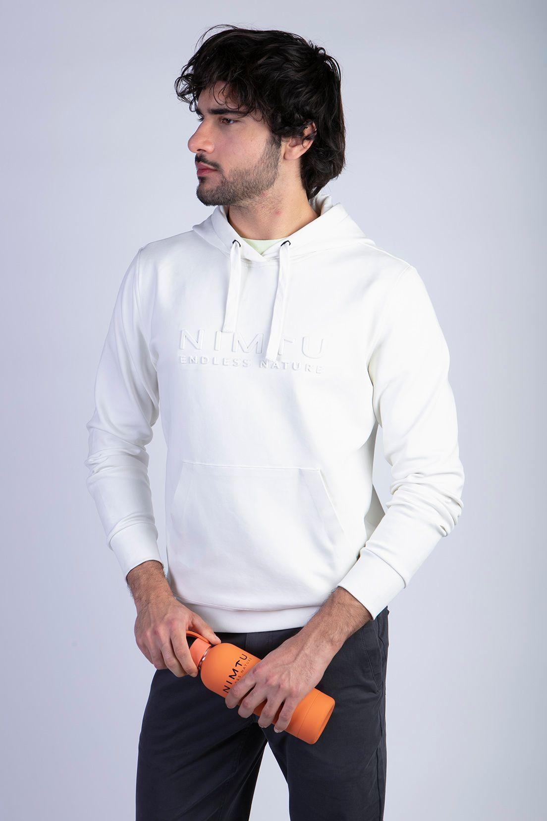 Hoodie Tolten White-3