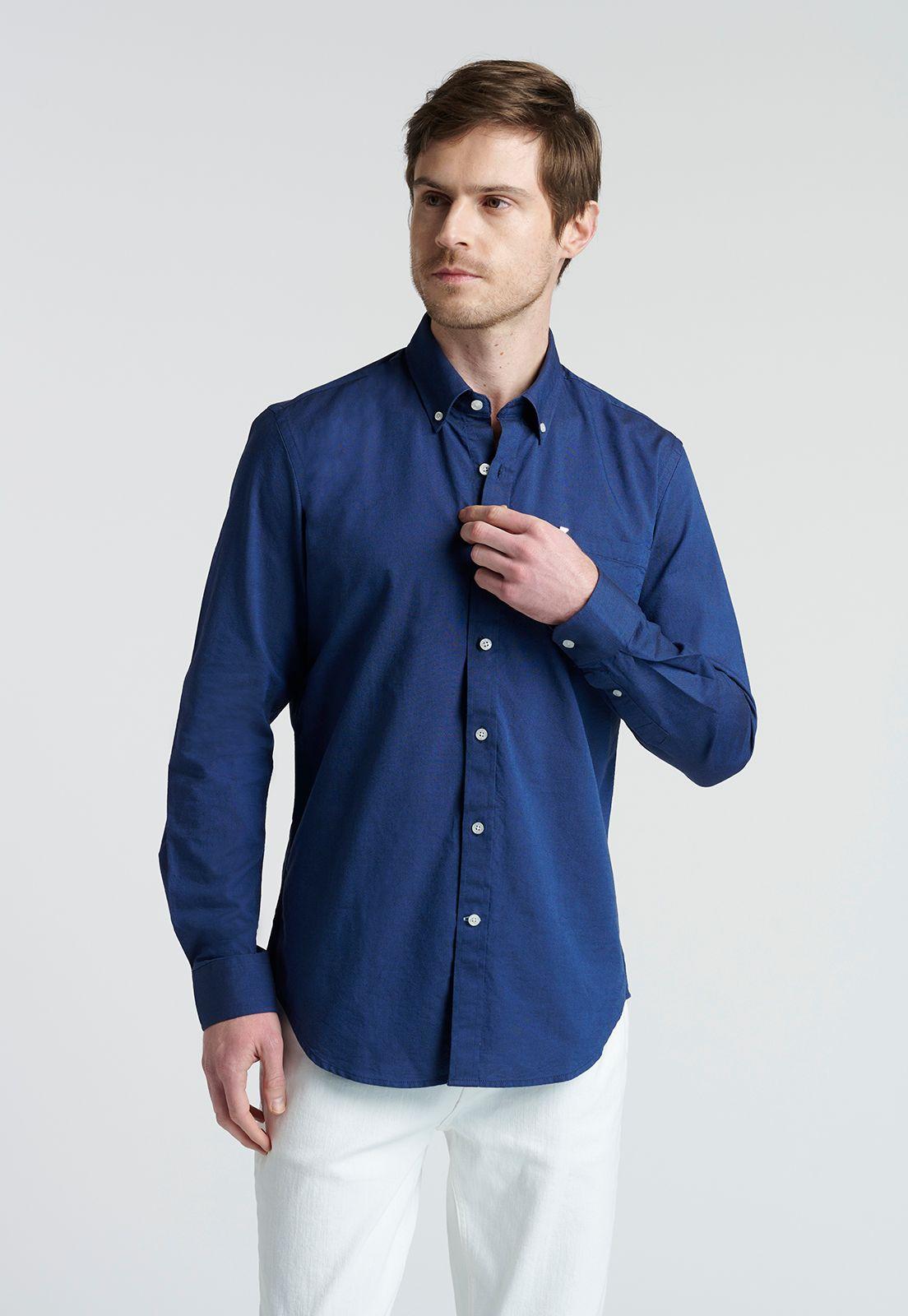 Camisa Navy Exeter-0