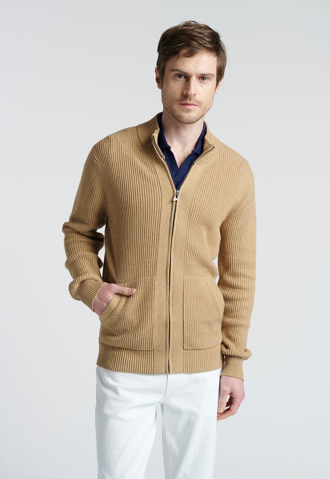 Sweater Llanes Camel Melange-0