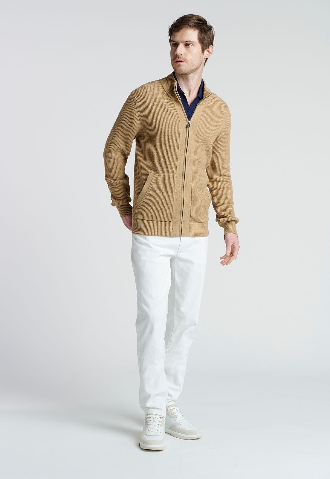 Sweater Llanes Camel Melange-1
