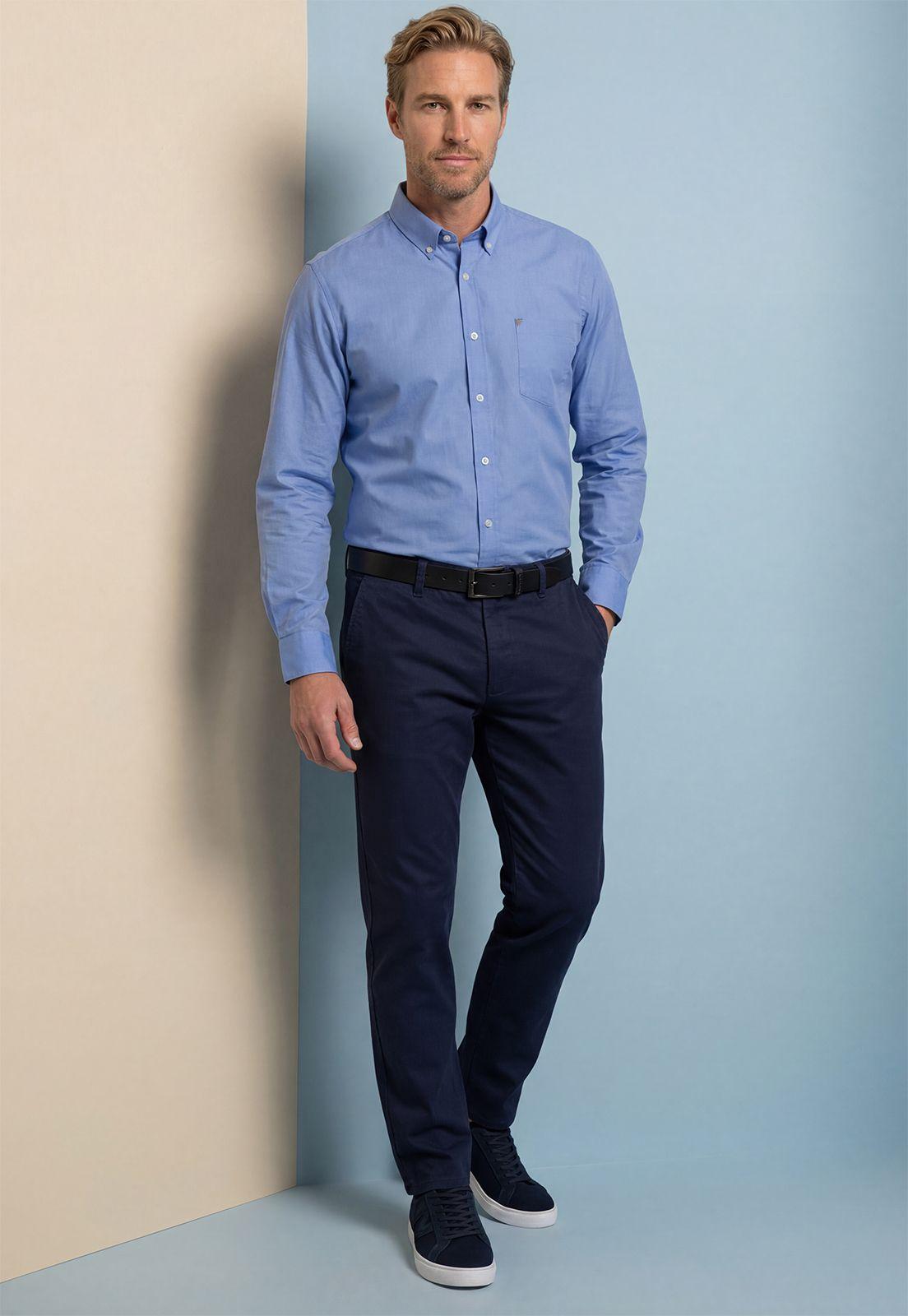 Camisa Regular Exeter Sky-4
