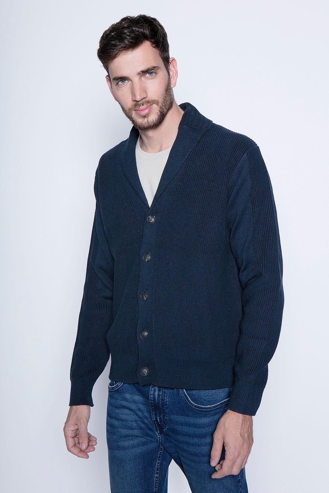 Cardigan Baltimore F Navy-0