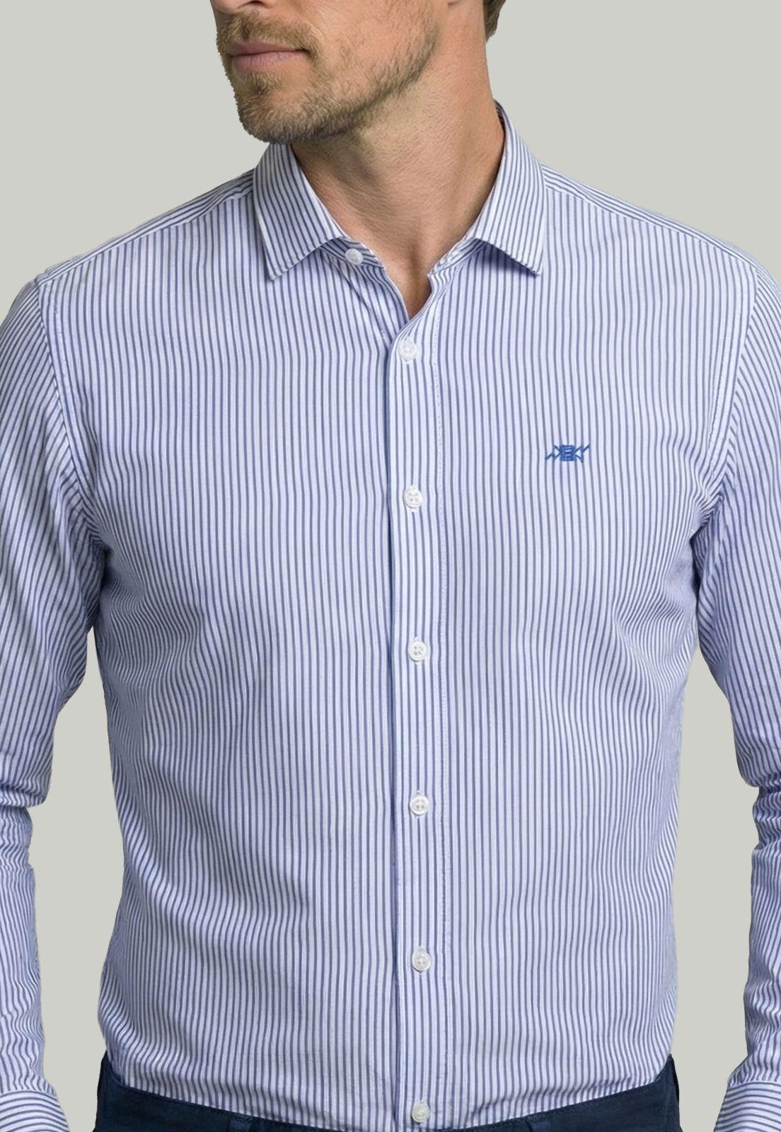 Camisa Regular Viena Navy-2