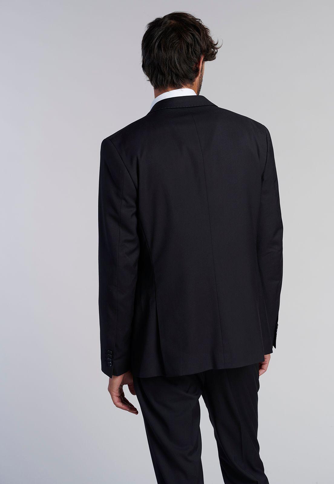 Blazer Smart Casual Ferouch Black-3