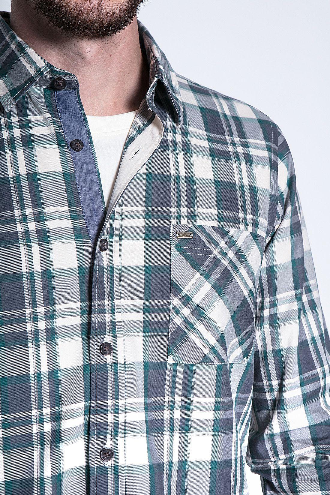 Camisa Check California Fj Green-4