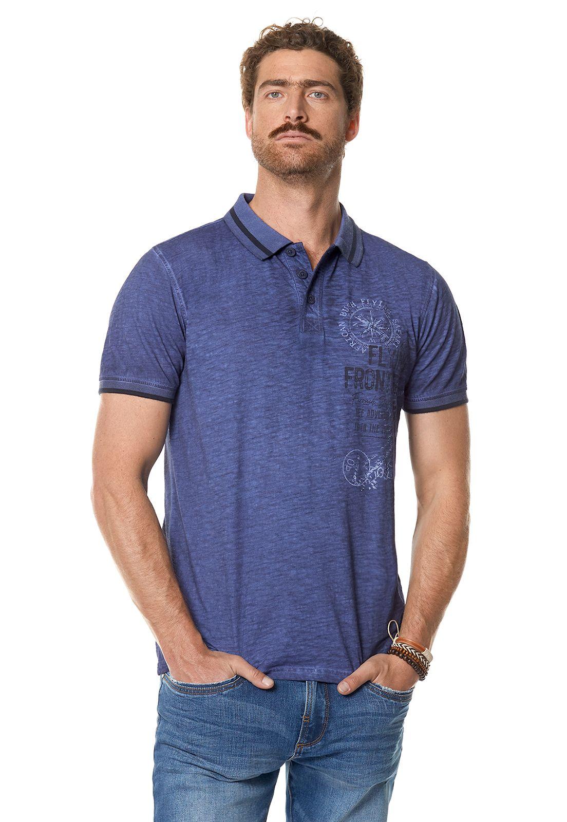Polera Polo Montana Ink Blue-0