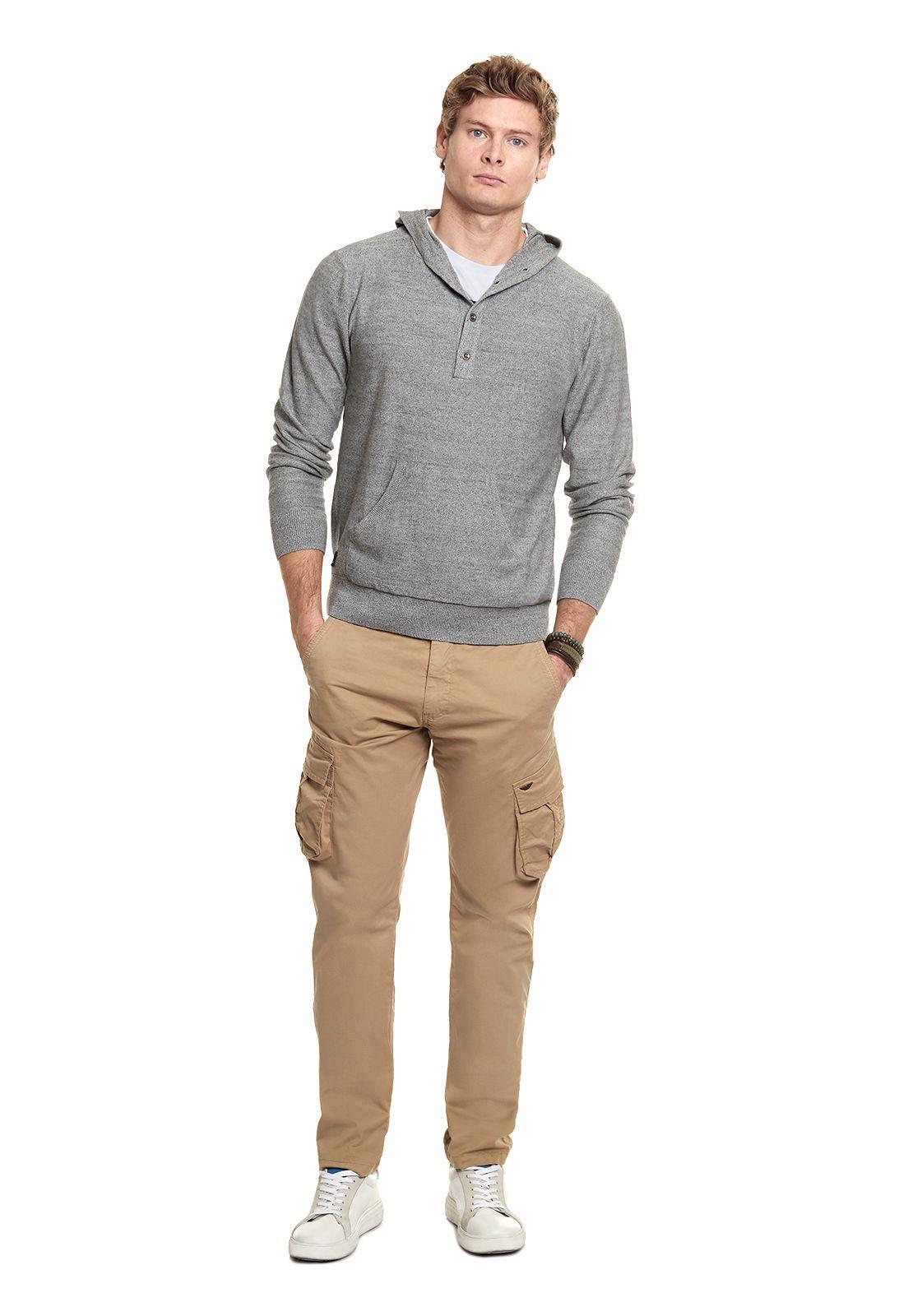 Sweater Comfy Grey Melange-1