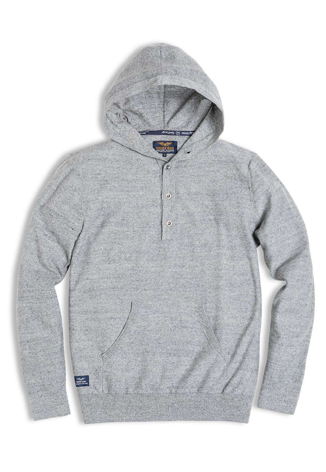 Sweater Comfy Grey Melange-4