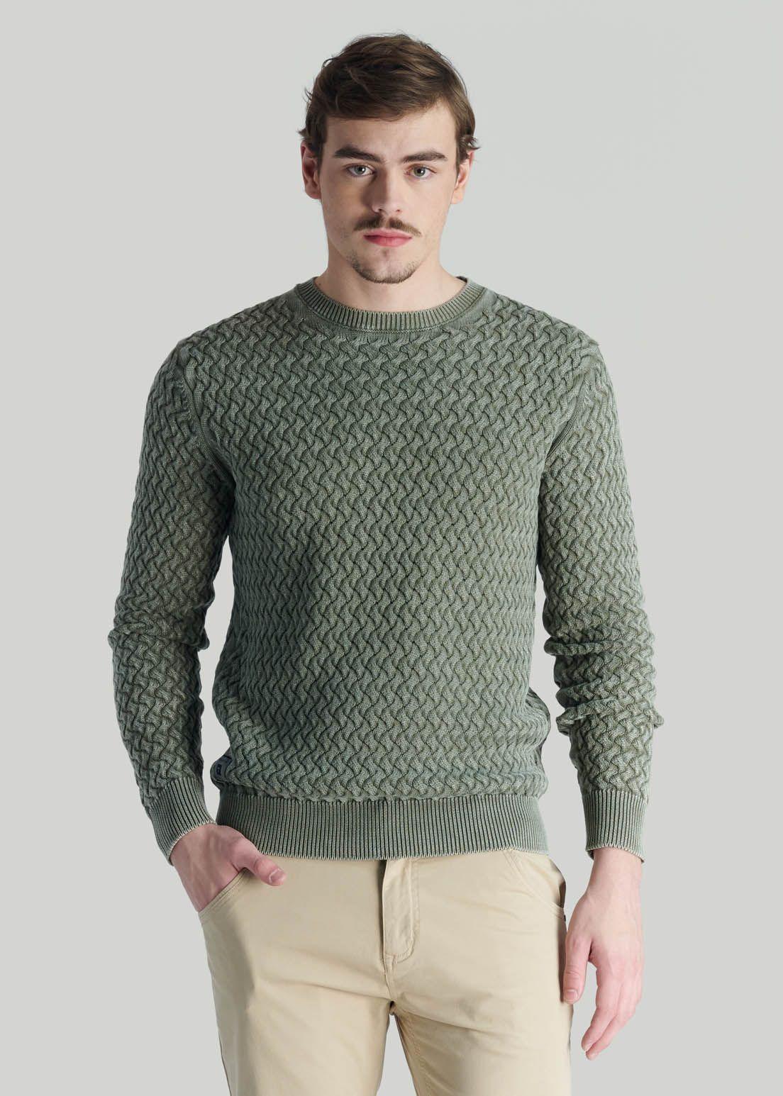Sweater Queule Outdoor Olive-0