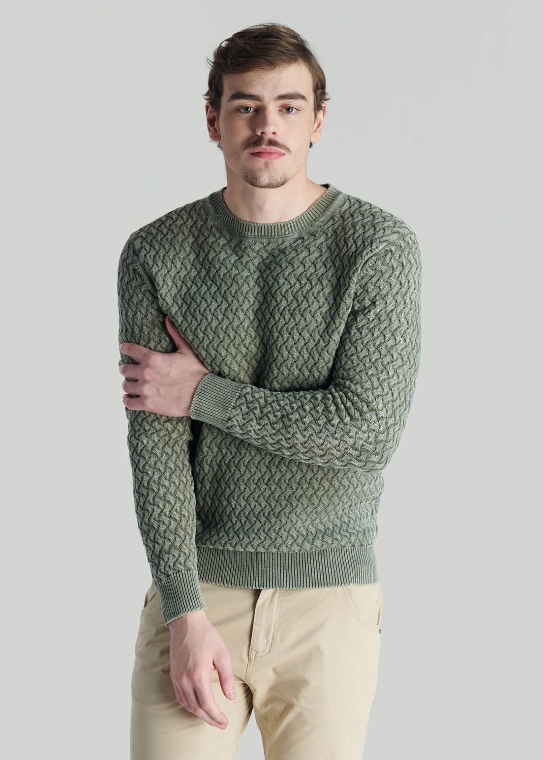Sweater Queule Outdoor Olive-4