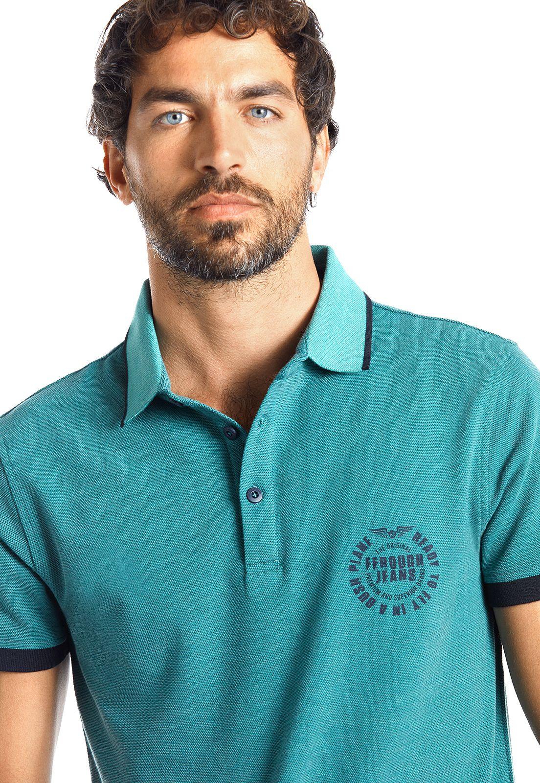 POLERA POLO WYOMING RIVER-3