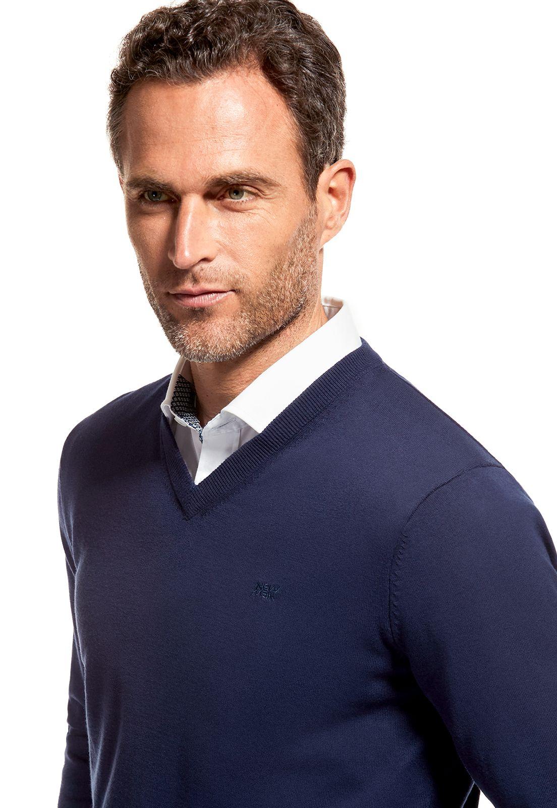 SWEATER MANOLO NAVY-3