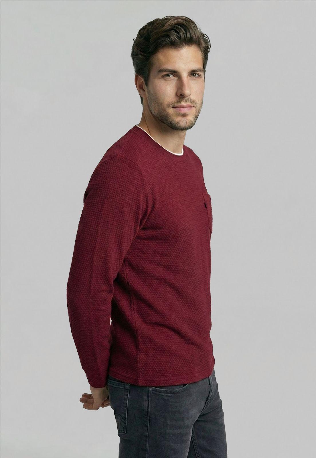 Polera Cincinnati Burgundy-0
