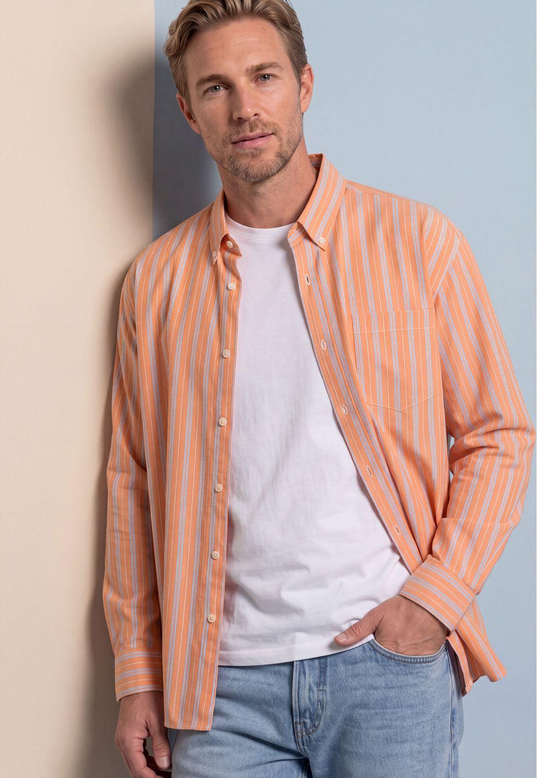 Camisa Dinan Orange-4