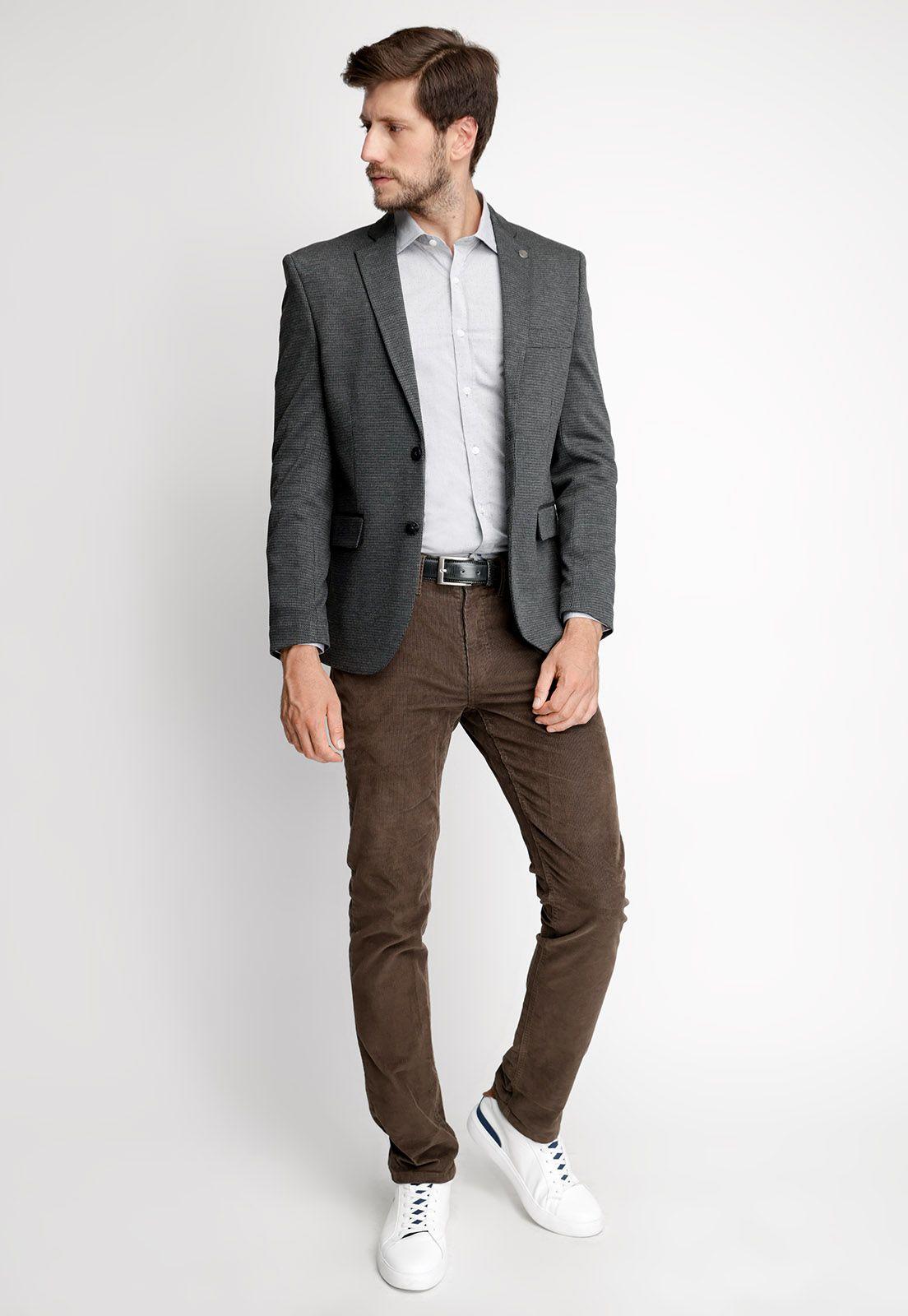 Blazer Mini Checkered F Dk. Grey-3