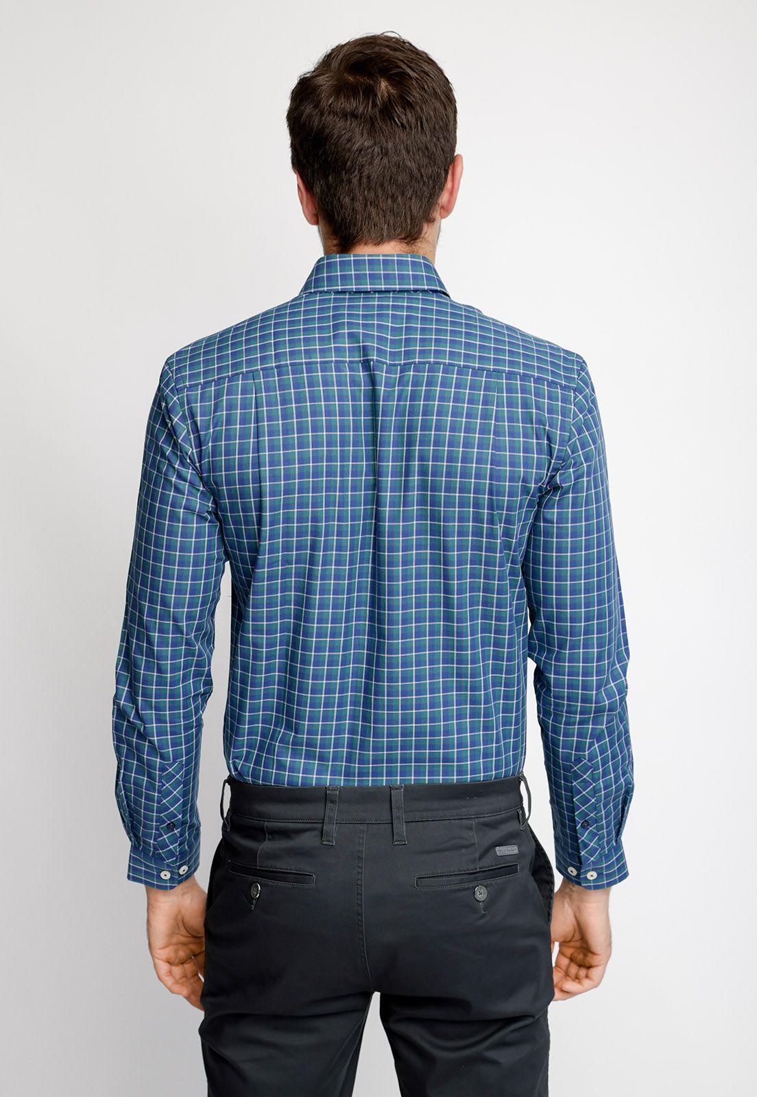 Camisa Checkered Dakota F Green-1