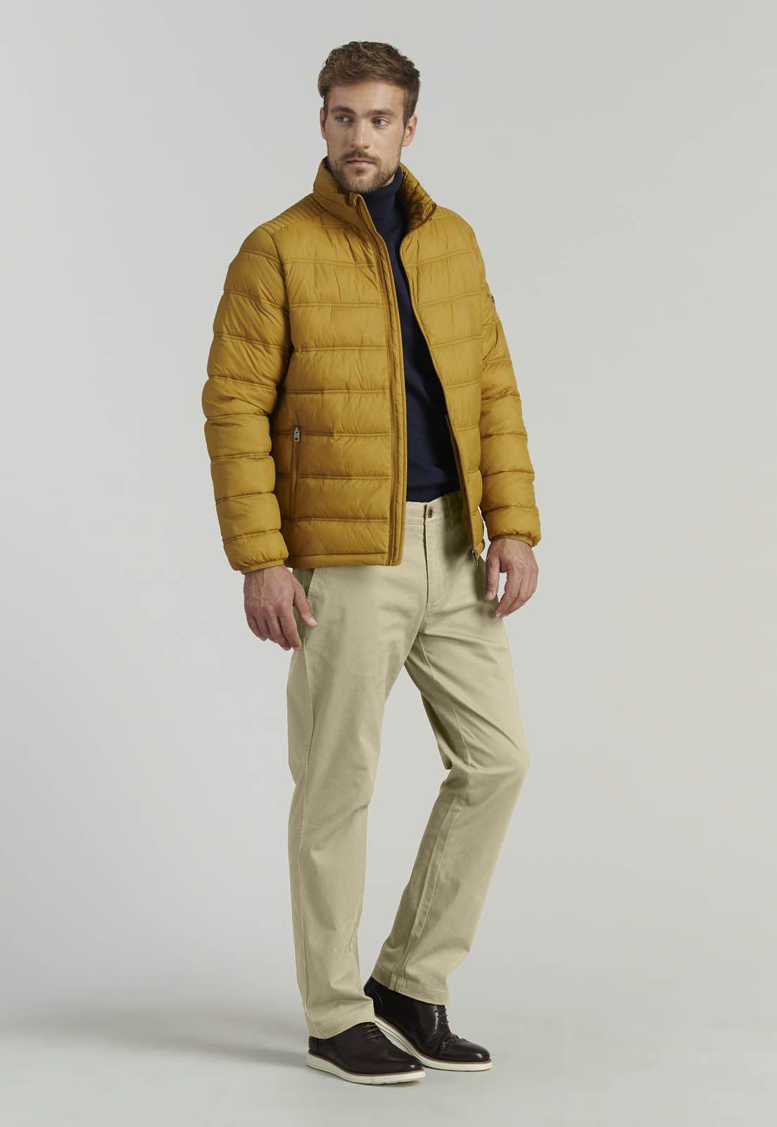 Pantalón Twill Without Pleats L/31 Business Khaki-4