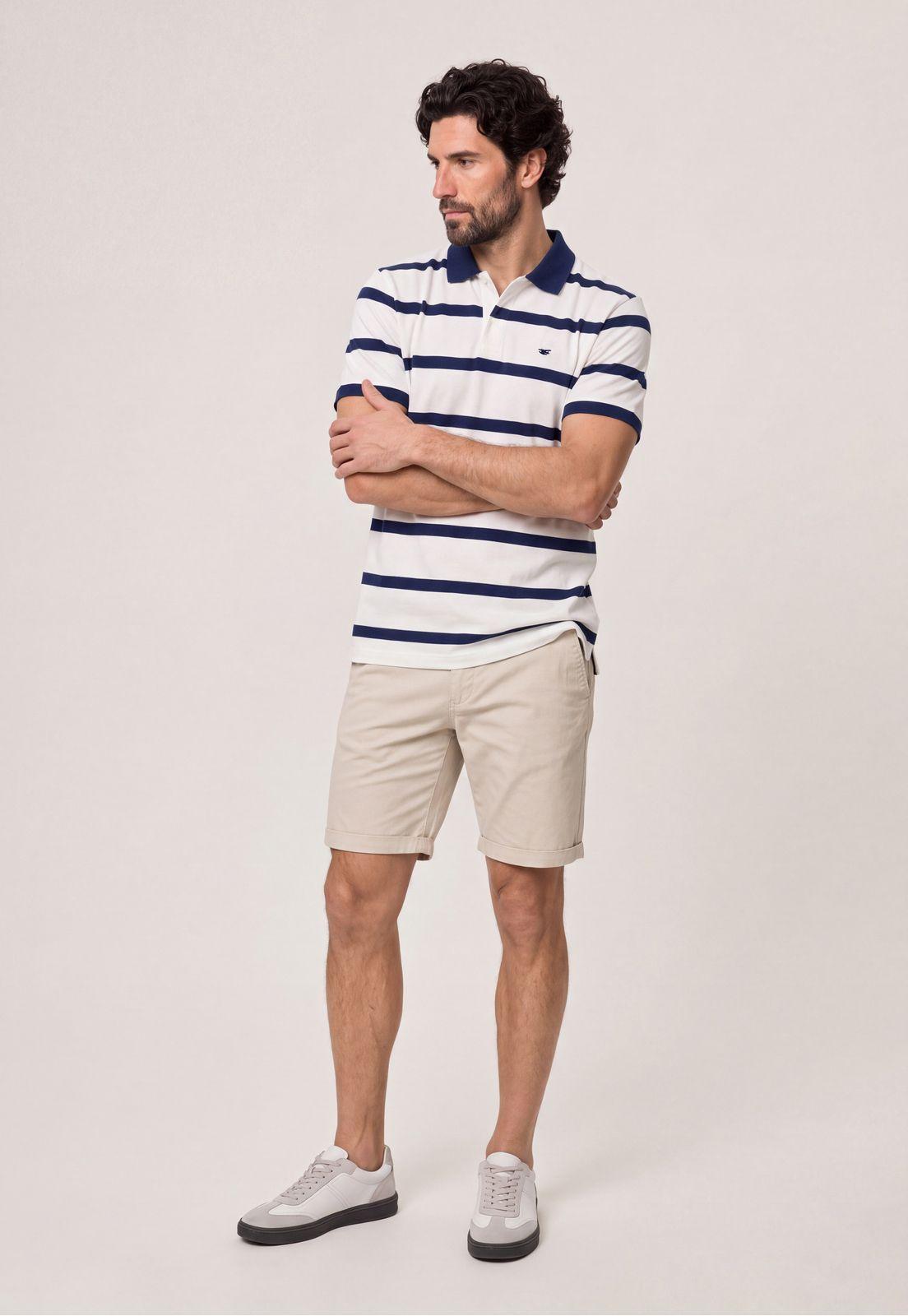 Polera Regular Piqué Colorado White-1