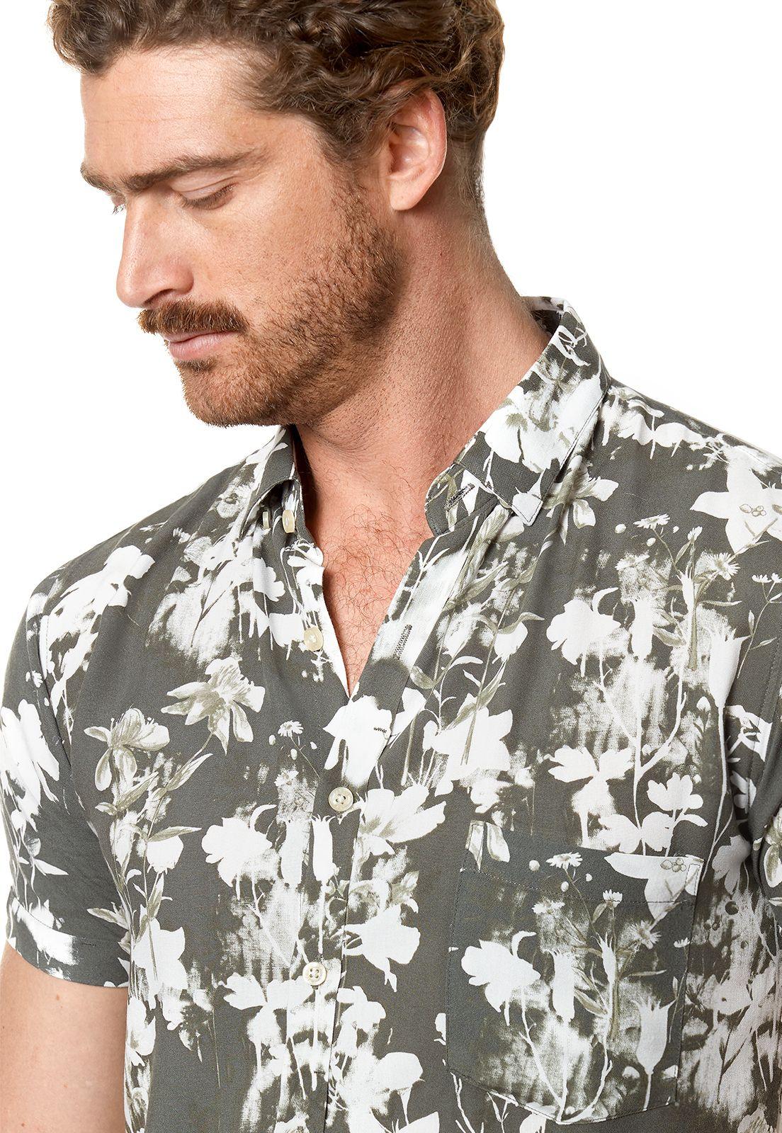 Camisa Estampada Oregon Fj Military-3