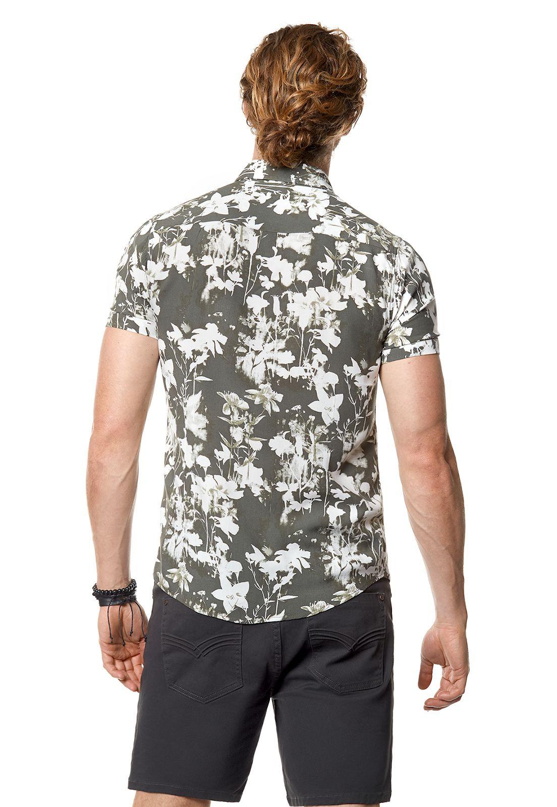 Camisa Estampada Oregon Fj Military-2
