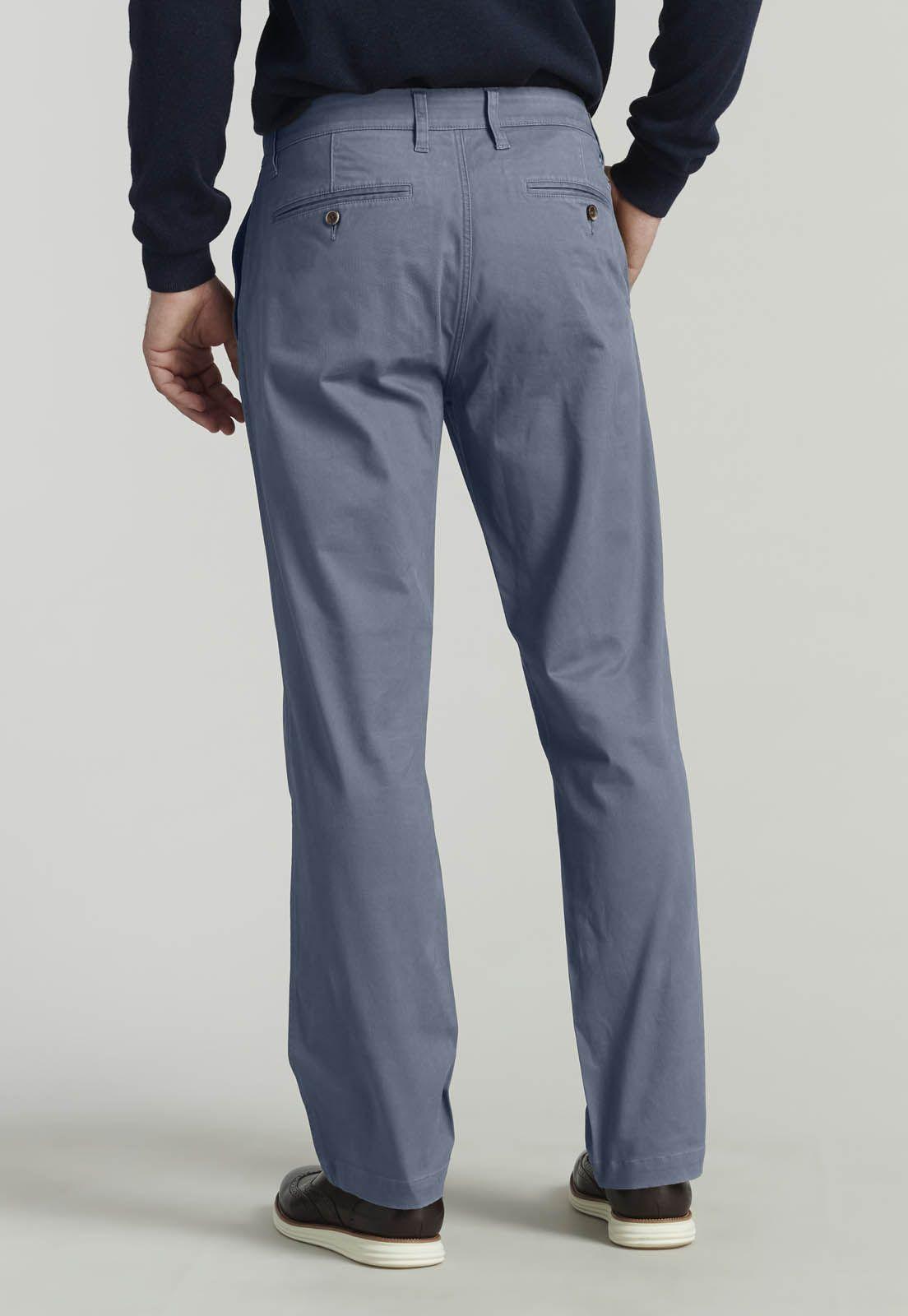 Pantalón Twill Without Pleats L/31 Business Metal-3